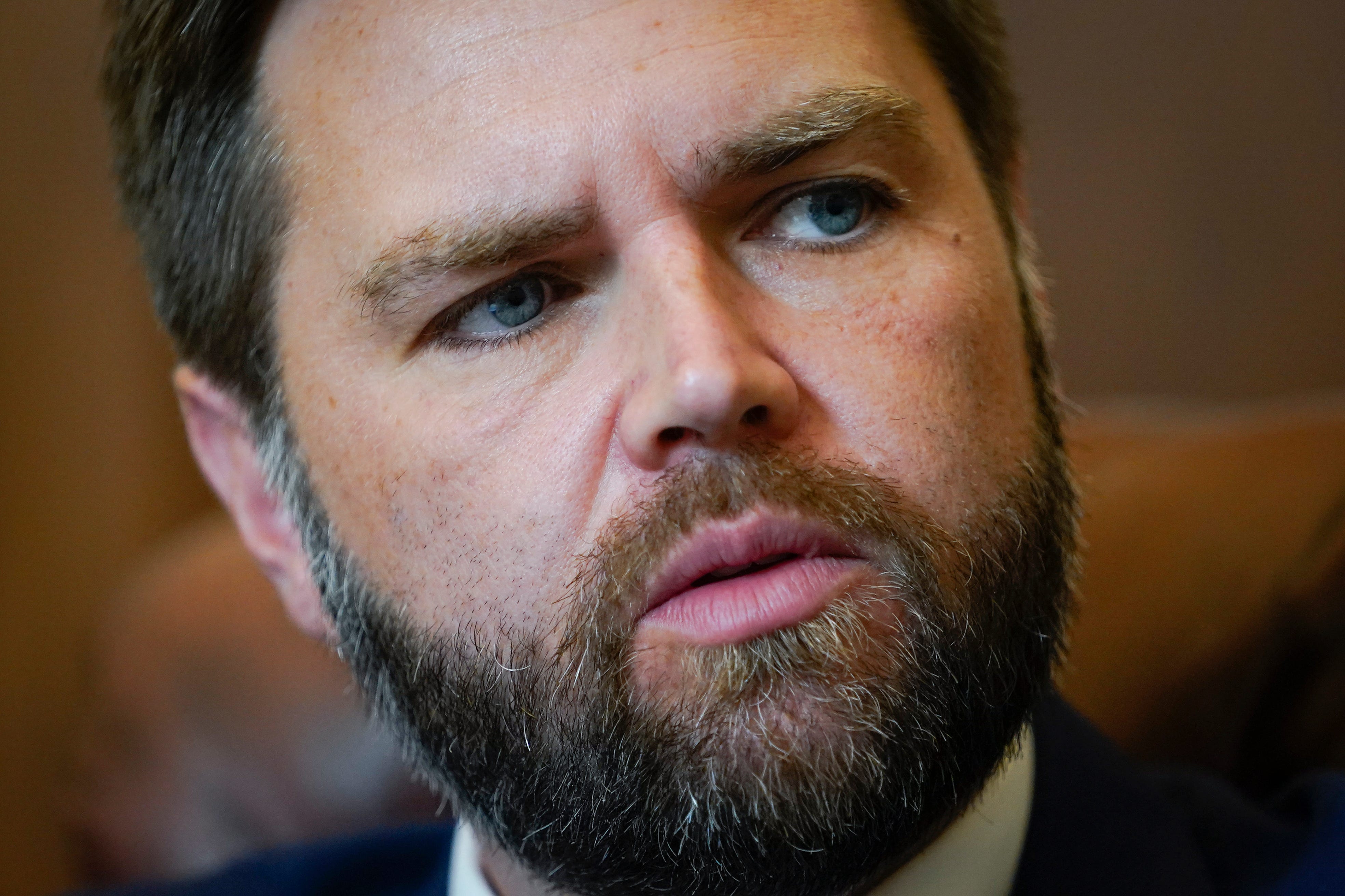 JD Vance at his office in the Senate Russell Building in Washington, D.C., July 12, 2023.