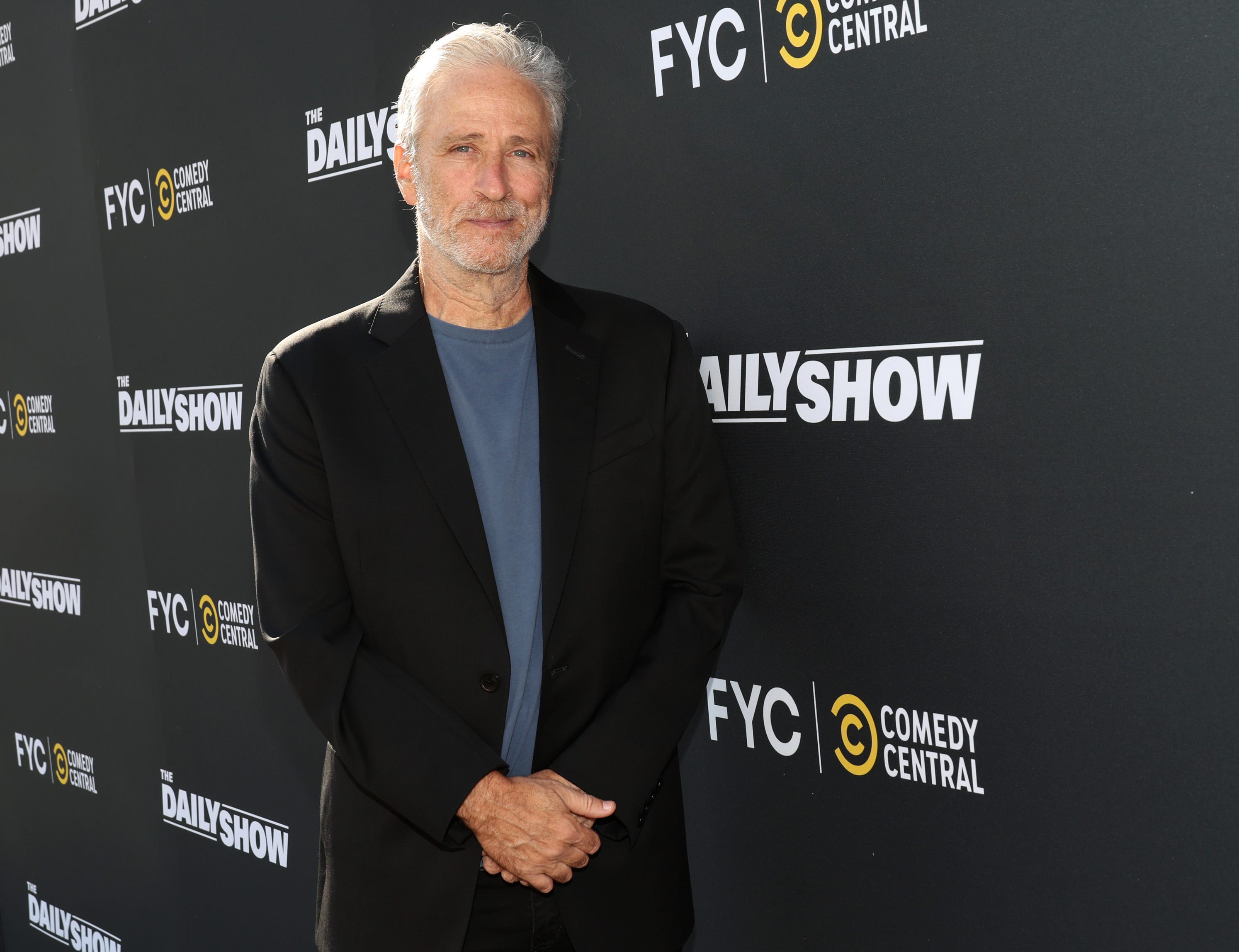 LOS ANGELES, CALIFORNIA - JUNE 07: Jon Stewart attends the 2024 Emmy official screening and panel of "The Daily Show" at Paramount Studios on June 07, 2024 in Los Angeles, California. (Photo by Monica Schipper/Getty Images) ORG XMIT: 776154190 ORIG FILE ID: 2156577283
