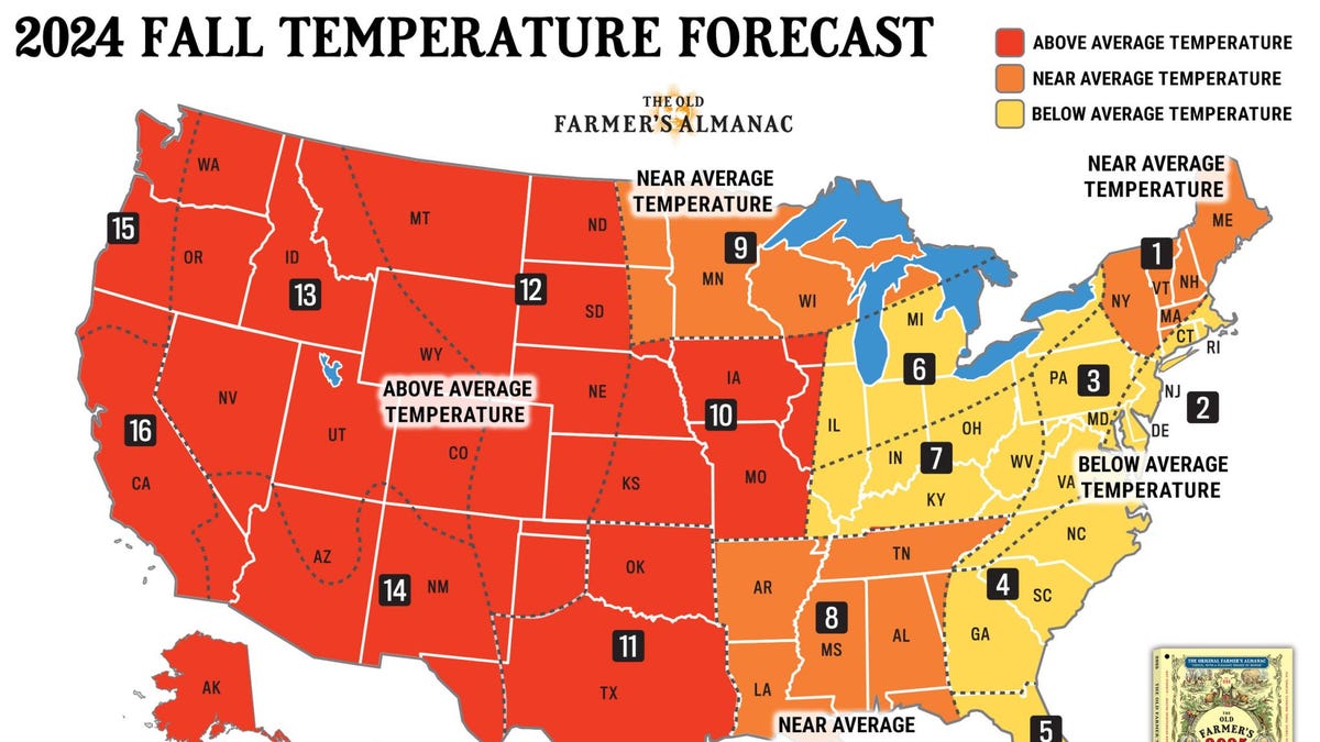Old Farmer’s Almanac fall forecast; what it says for Pennsylvania Old Farmer’s Almanac fall forecast; what it says for Pennsylvania