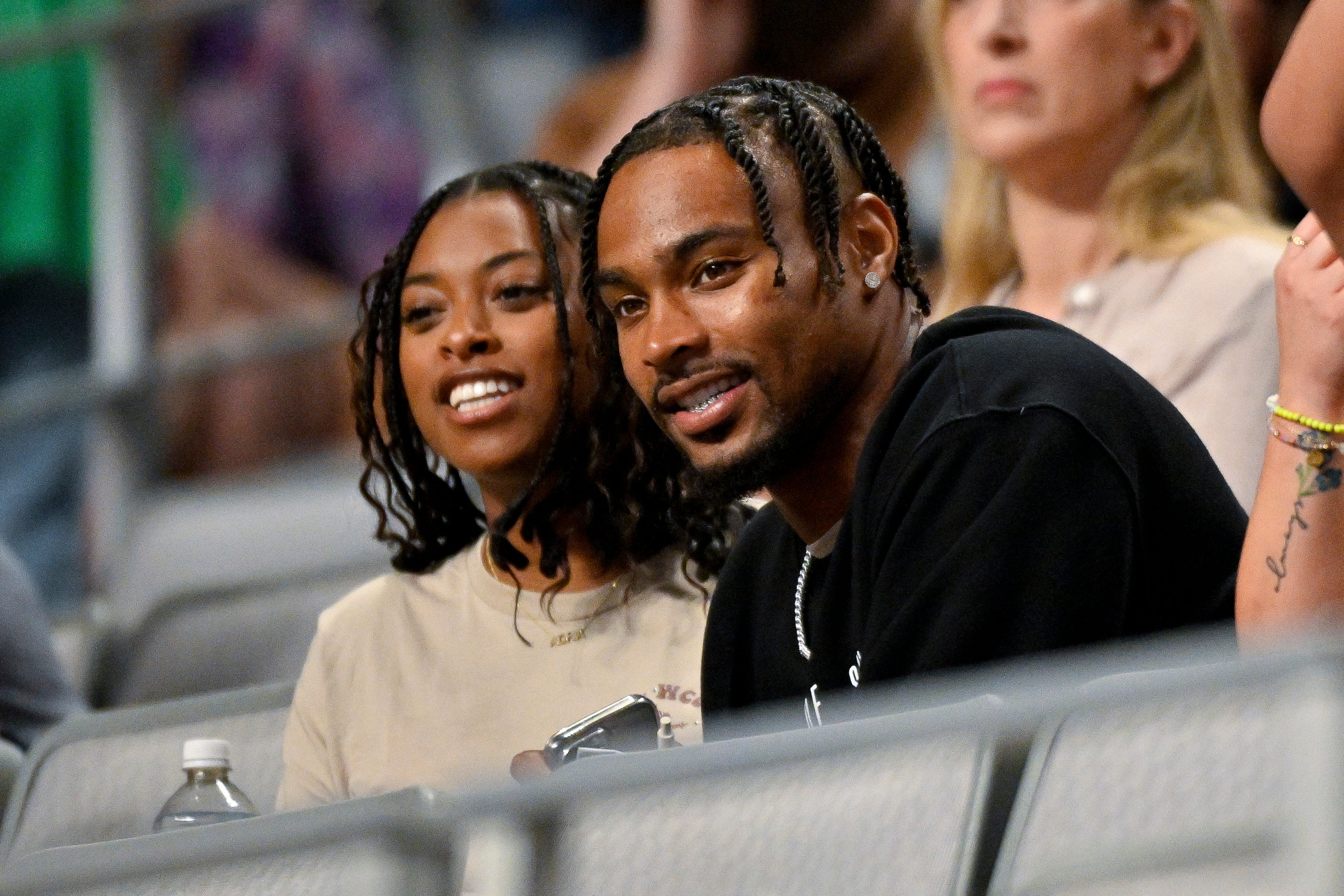 Simone Biles&rsquo; husband, Jonathan Owens, will get to watch Olympics team, all-around final