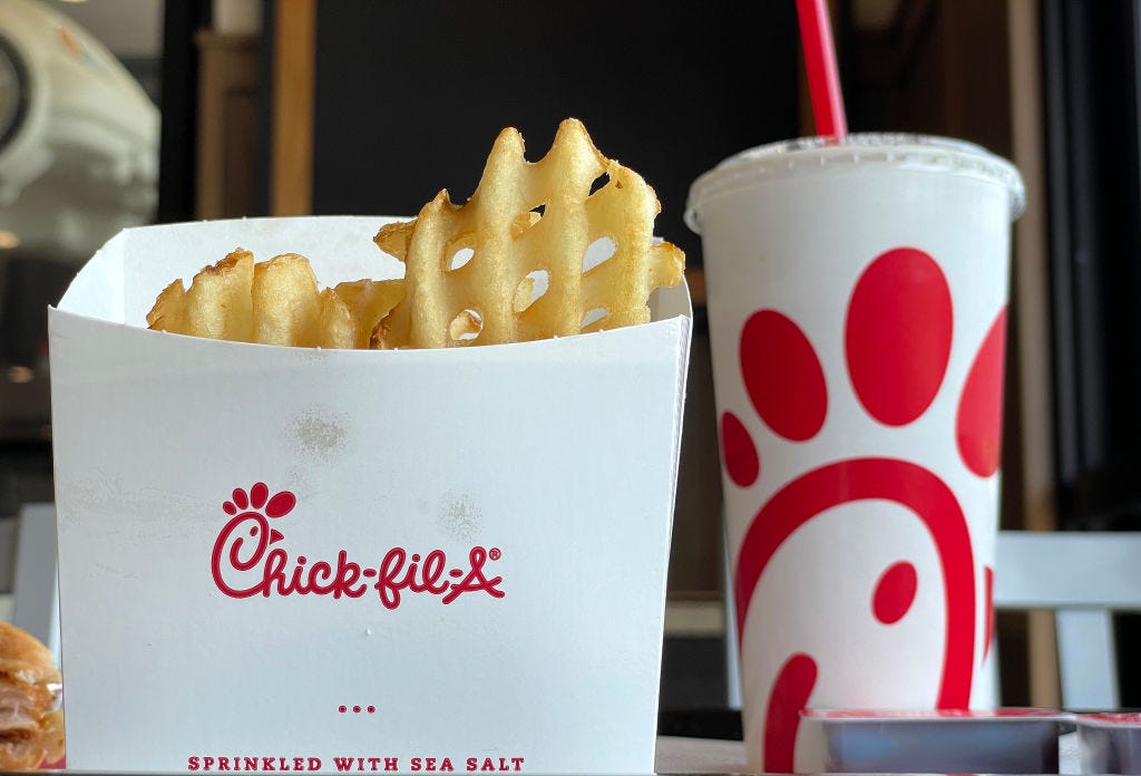 Chick-fil-A fans were up in arms when rumors got out about the waffle fries allegedly being replaced.