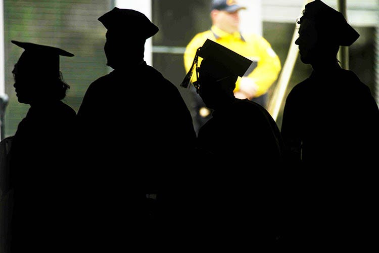 Widener Delaware Law School graduated 117 students on May 18, 2019, at Polishook Hall on the Wilmington campus.