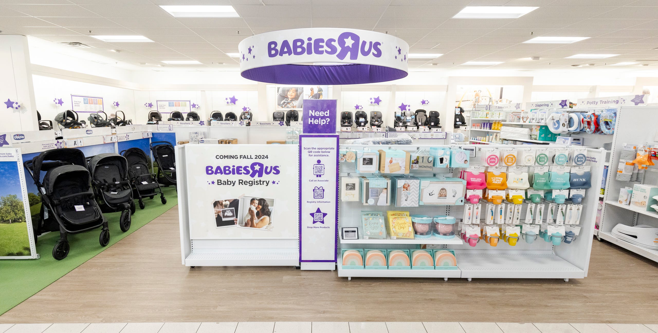 Babies R Us has begun rolling out shops at 200 Kohl's stores nationwide, the company announced in a news release Thursday.