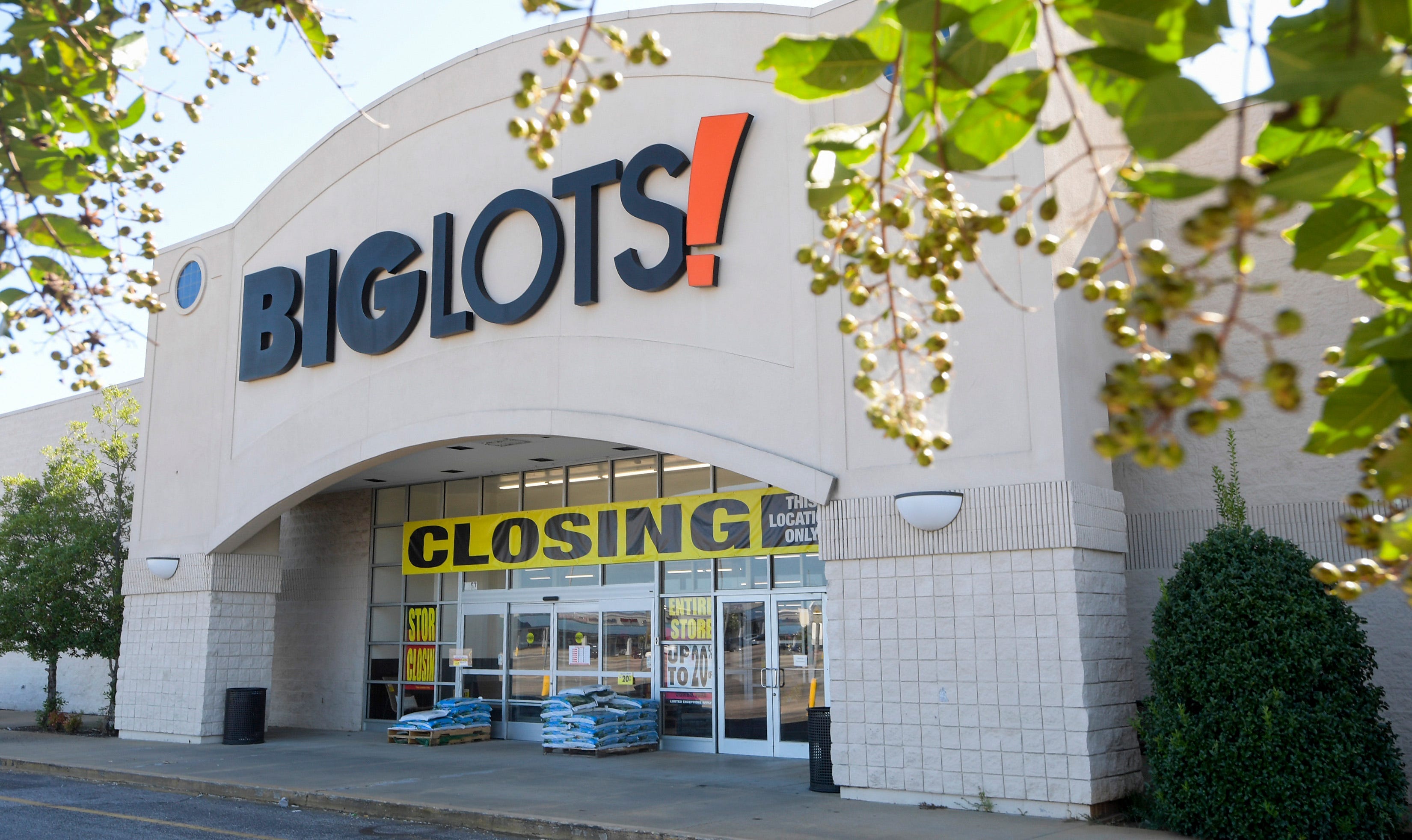 The Big Lots store in Prattville, Ala., has closing soon signs over the doors as seen on Monday August 5, 2024.