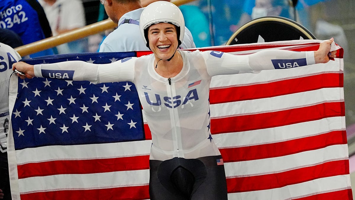 Kristen Faulkner makes Olympic history with gold and sends US cycling coach out winner Kristen Faulkner makes Olympic history with gold and sends US cycling coach out winner