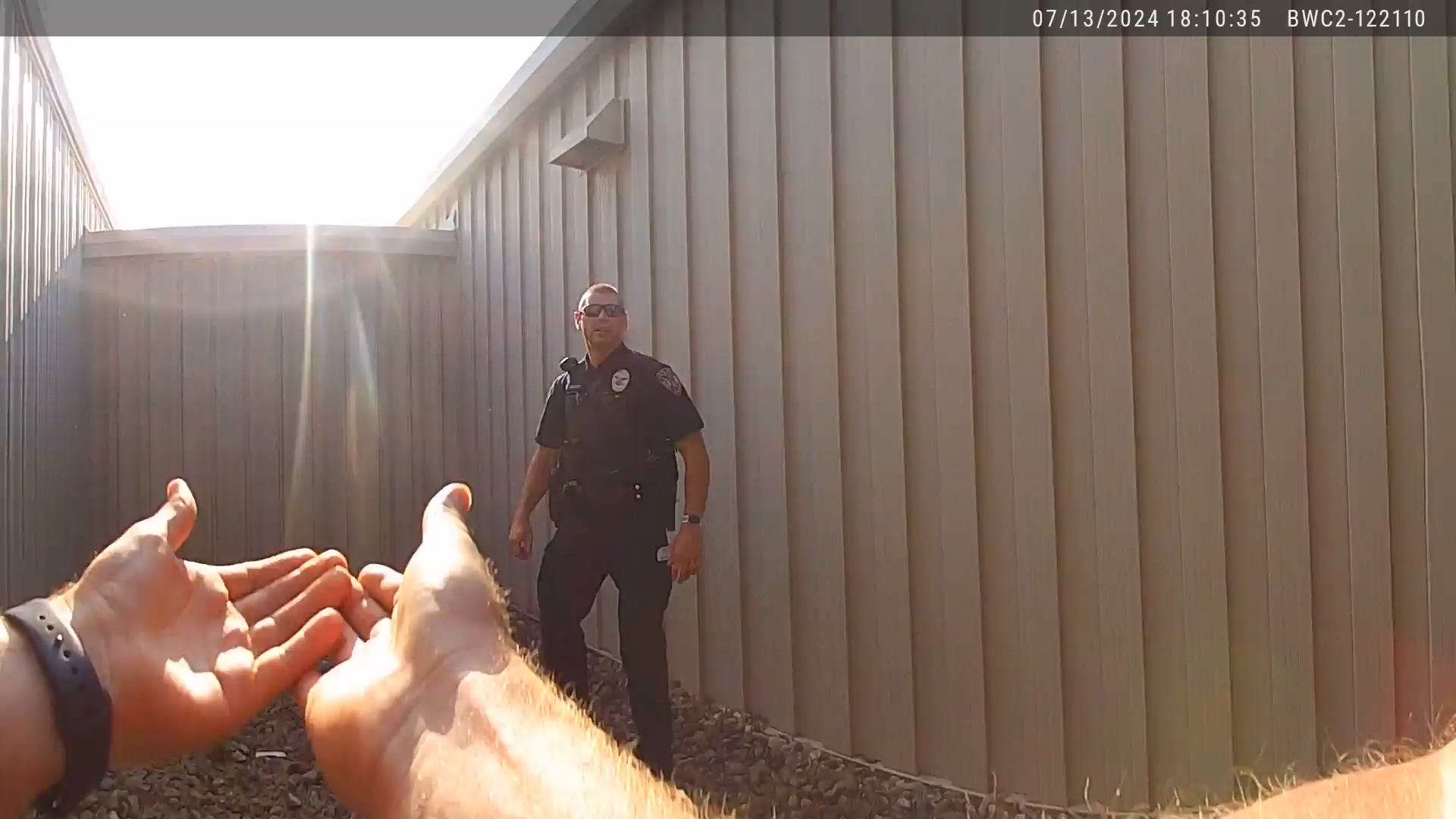 Body camera footage released by authorities in Butler Township, Pennsylvania, shows one local officer getting a boost from another to look onto the roof of a building near the site of a Donald Trump rally. It's the same rooftop where authorities say Thomas Crooks fired on the rally.