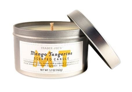 Trader Joe's has recalled over 650,000 Mango Tangerine Scented Candles due to a fire hazard.