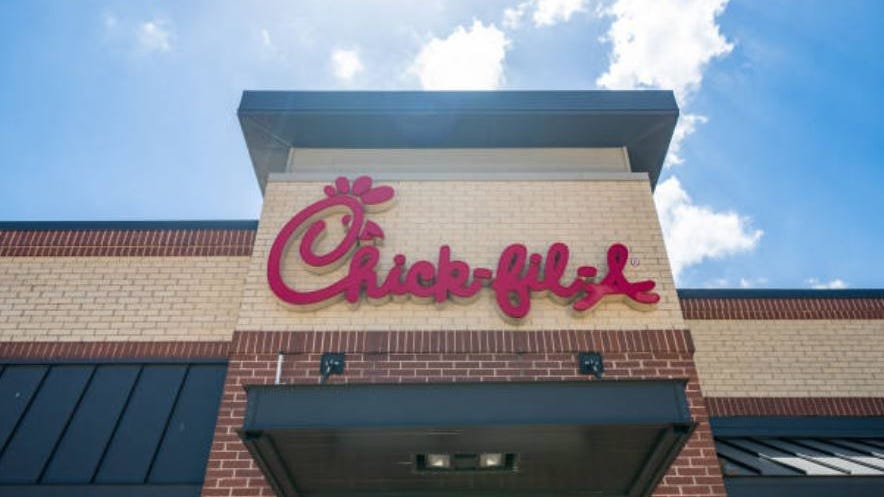 A Chick-fil-A restaurant in Houston, Texas pictured on July 5, 2022.