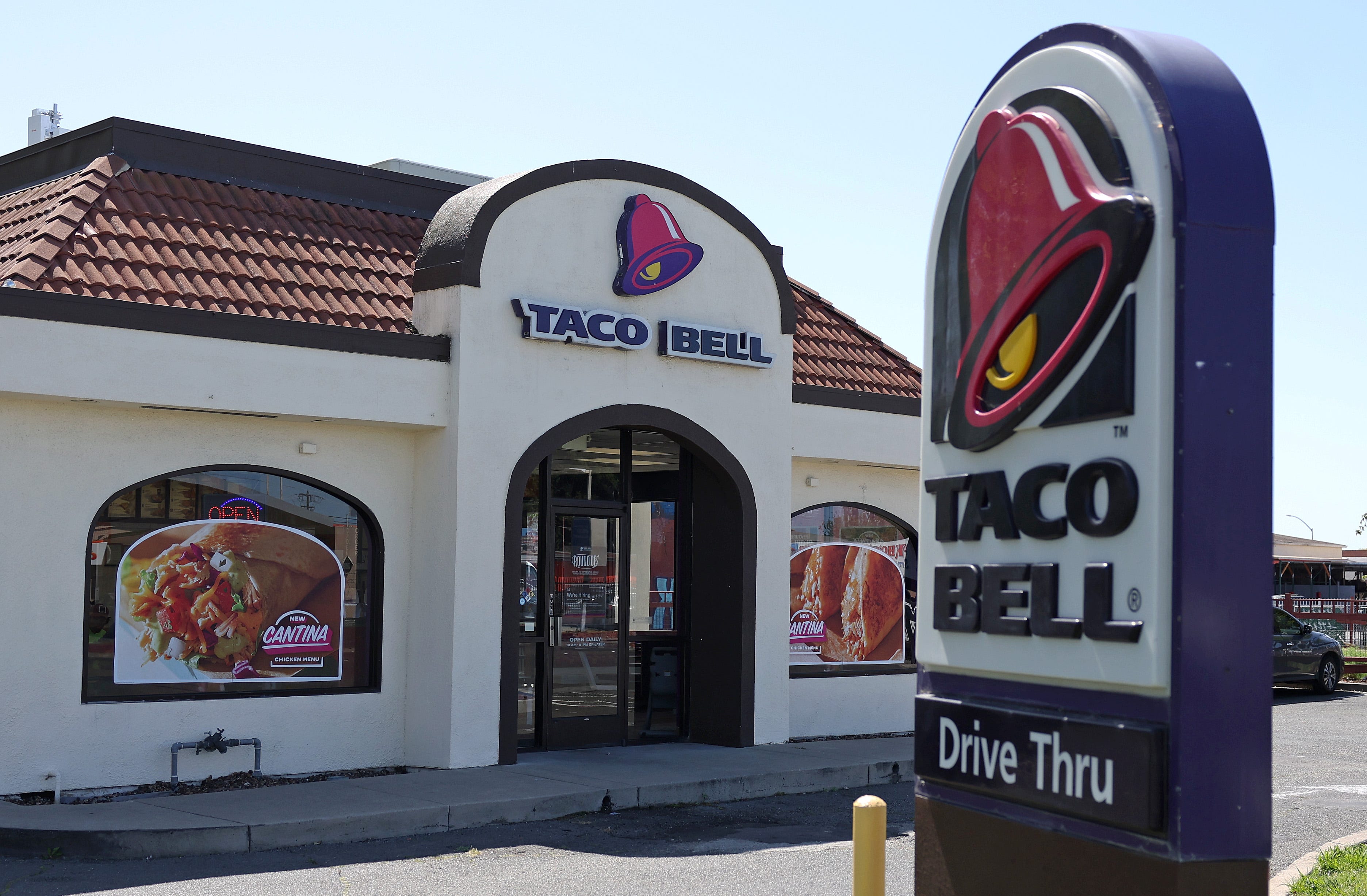 A Taco Bell restaurant in Richmond, Calif. pictured on May 1, 2024.