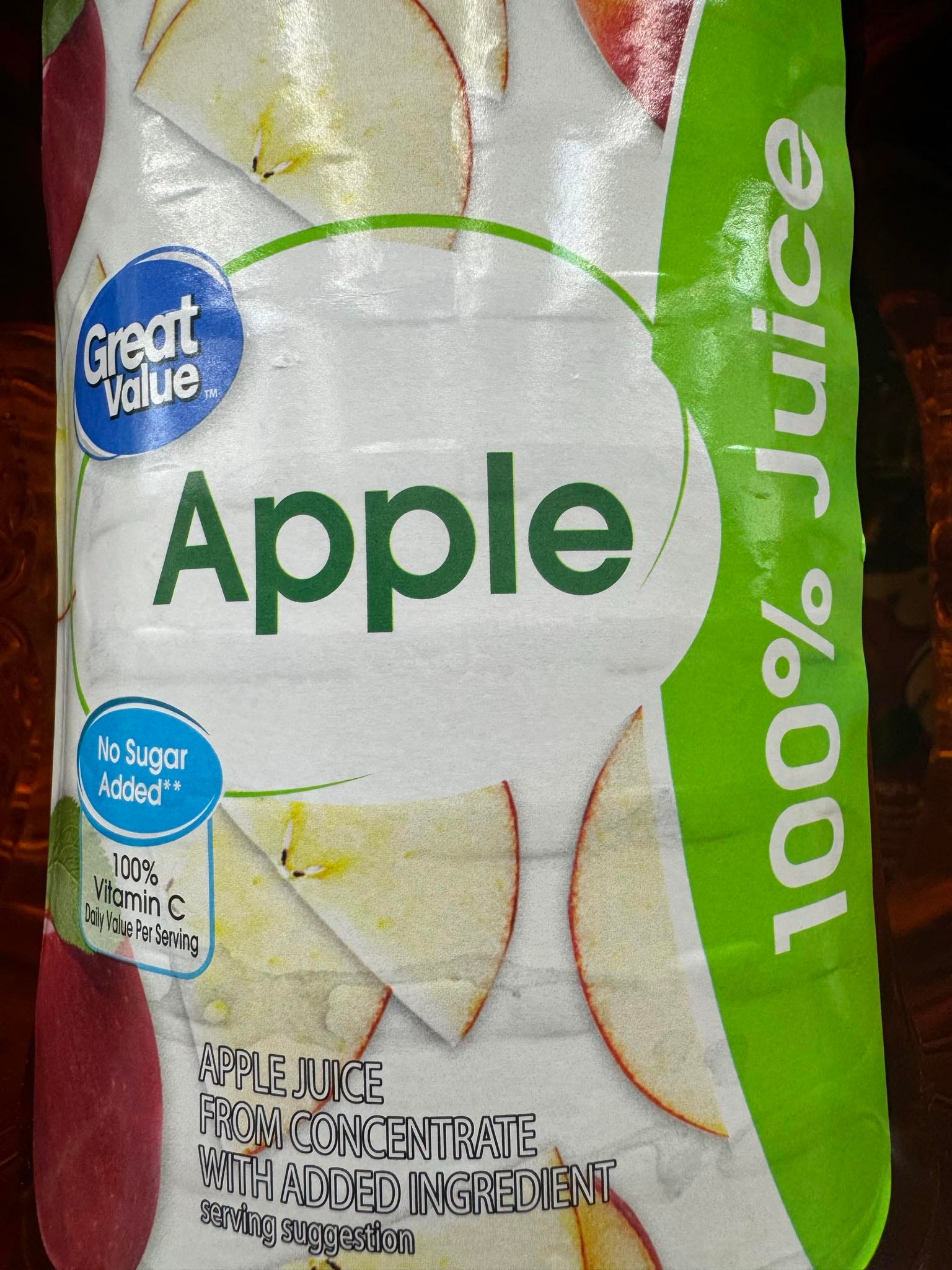 Retailer Walmart is issuing a voluntary recall on its eight-ounce Great Value Apple Juice sold in a six-pack.
