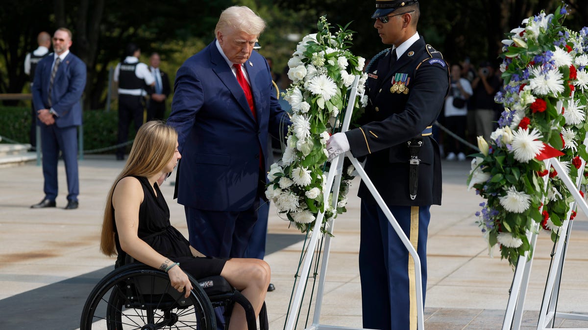Trump’s appalling desecration of Arlington National Cemetery shows he still can’t be trusted Trump’s appalling desecration of Arlington National Cemetery shows he still can’t be trusted