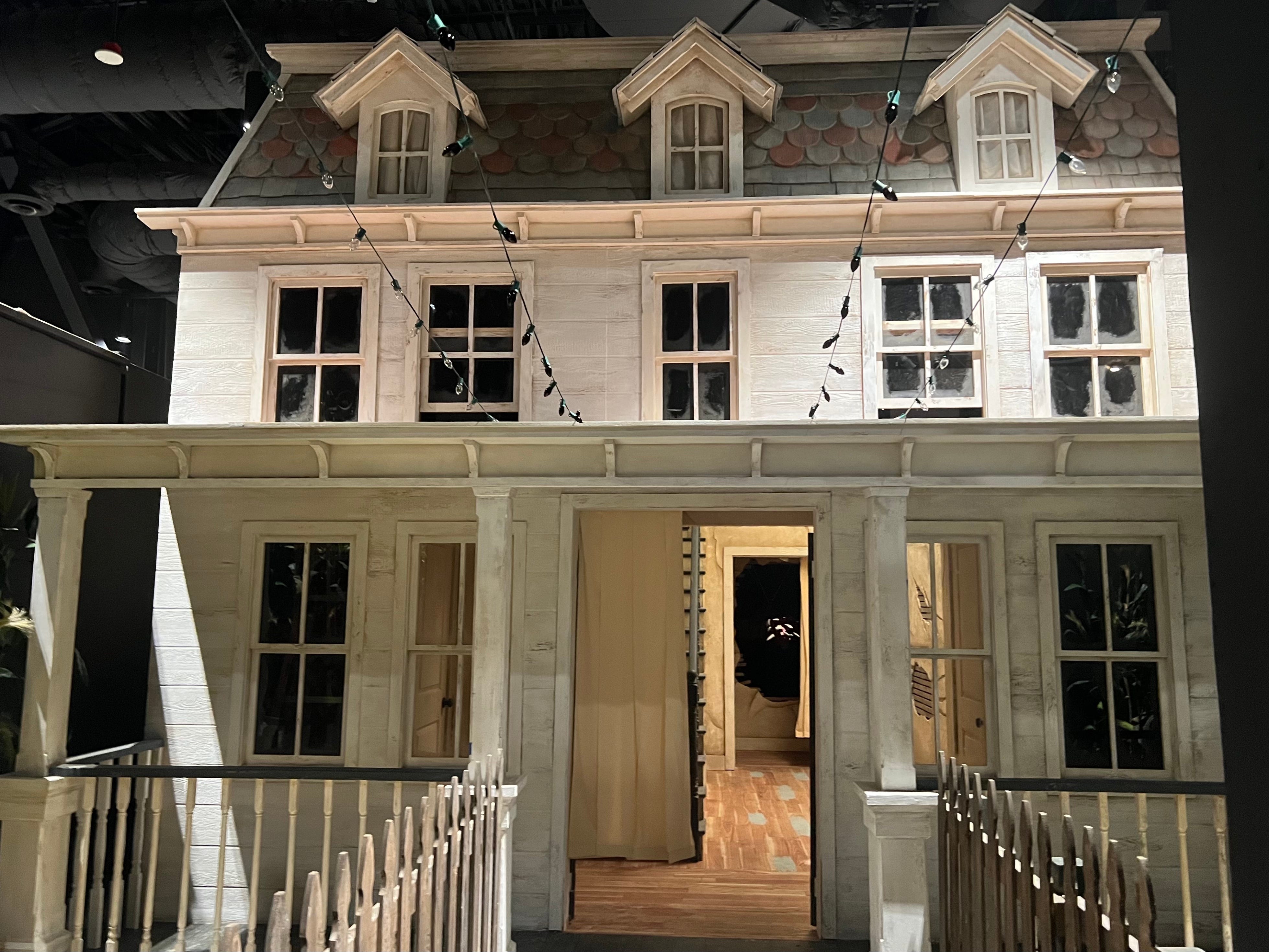 The Abbotts' home from "A Quiet Place" is recreated inside the Universal Studios Hollywood Halloween Horror Nights house of the same name.