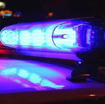 Published Caption: Police car emergency lights [Alex_Schmidt,Getty Images/Stock Photo]     Original Caption: Police car emergency lights