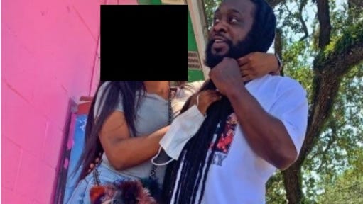 Damon Lanor forceable had his dreadlocks shaved while imprisoned in Louisiana.