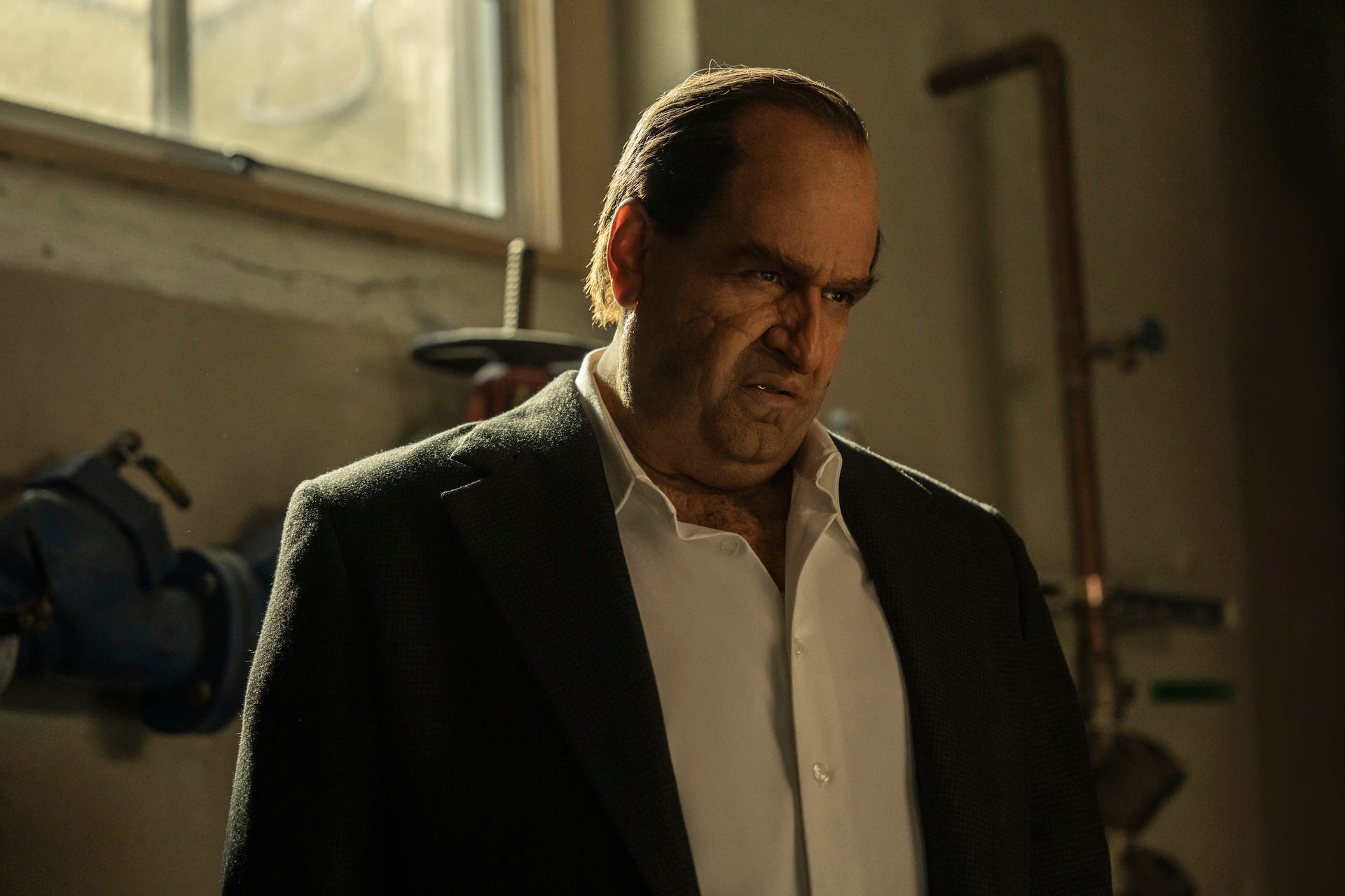 Colin Farrell as Oz Cobb, aka the Penguin, in "The Penguin."