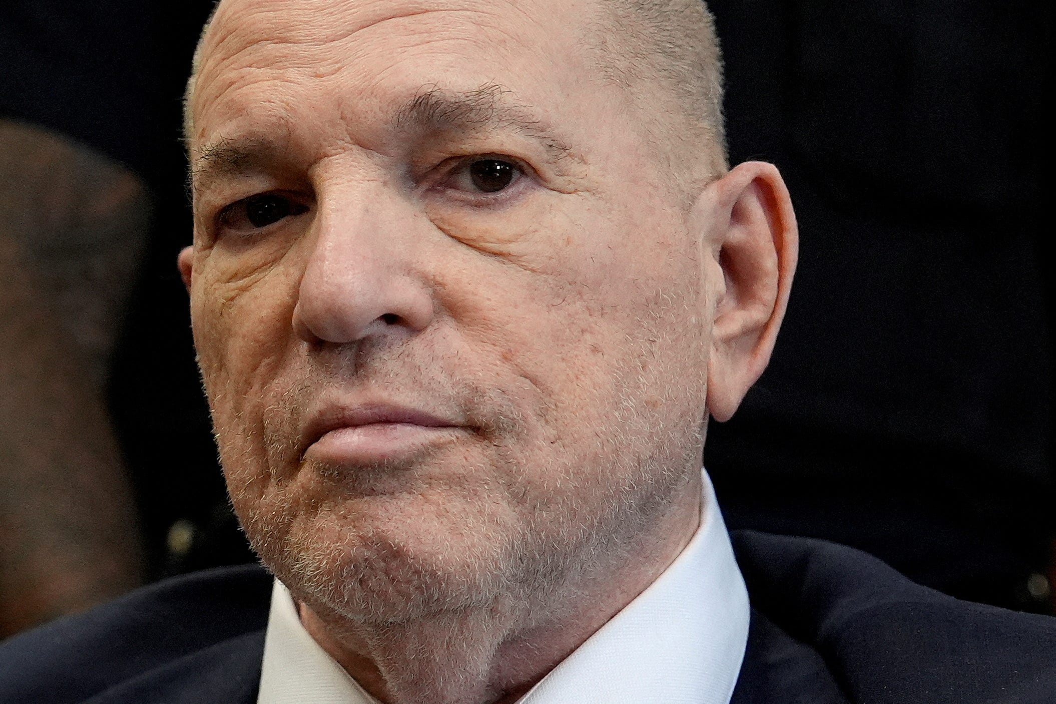 Harvey Weinstein appears in Manhattan criminal court for a status hearing to be retried, following his overturned sex crimes conviction, in New York City, May 29, 2024.