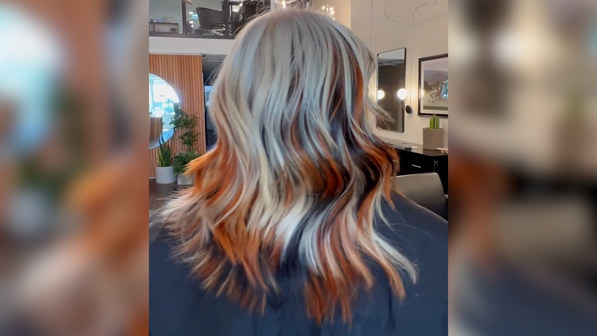 Viral hair trend viral matches the colors of calico cats