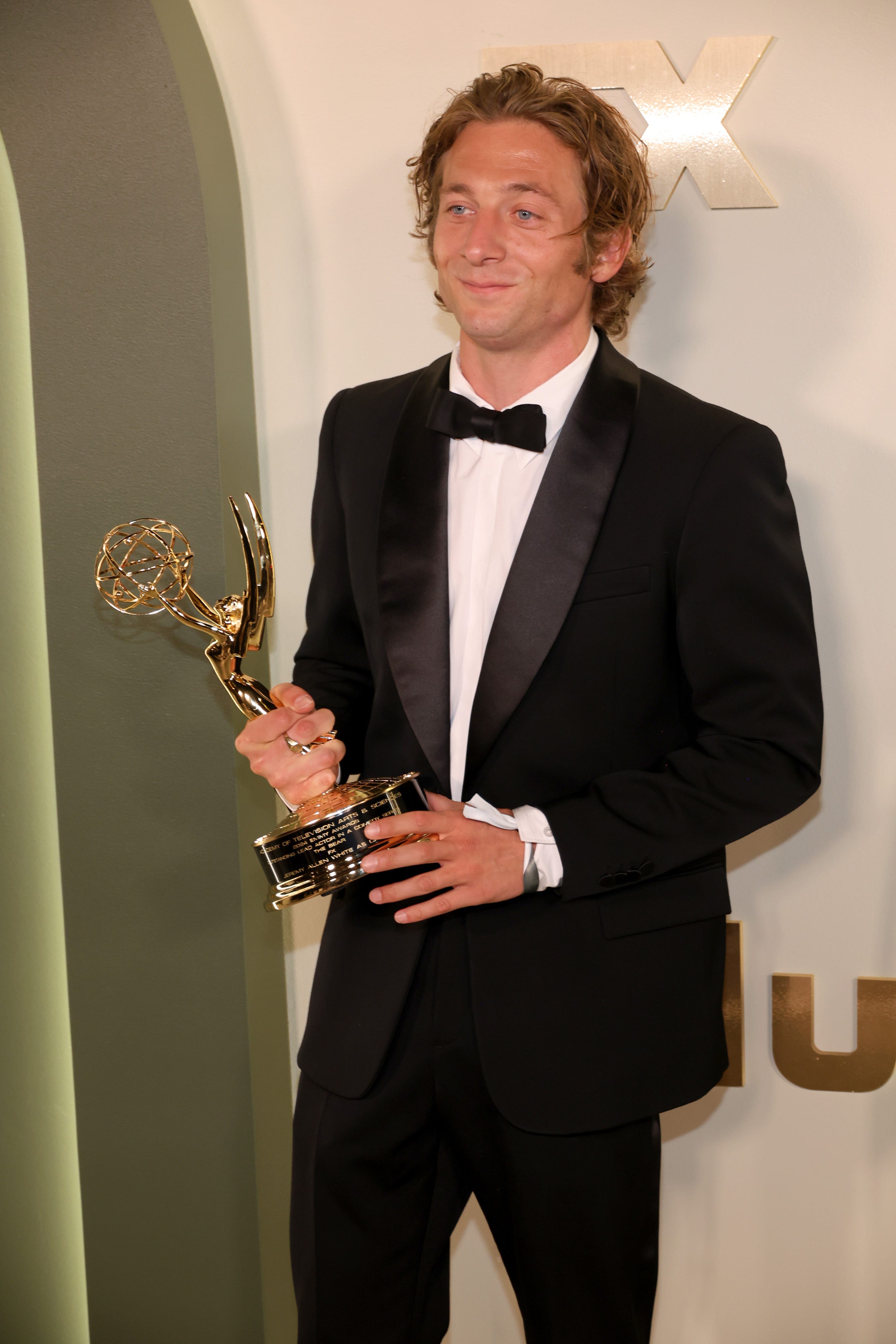 LOS ANGELES, CALIFORNIA - SEPTEMBER 15: Jeremy Allen White attends The Walt Disney Company's Emmy Awards Celebration at The Music Center on September 15, 2024 in Los Angeles, California. (Photo by Kayla Oaddams/Getty Images) ORG XMIT: 776199751 ORIG FILE ID: 2172287814