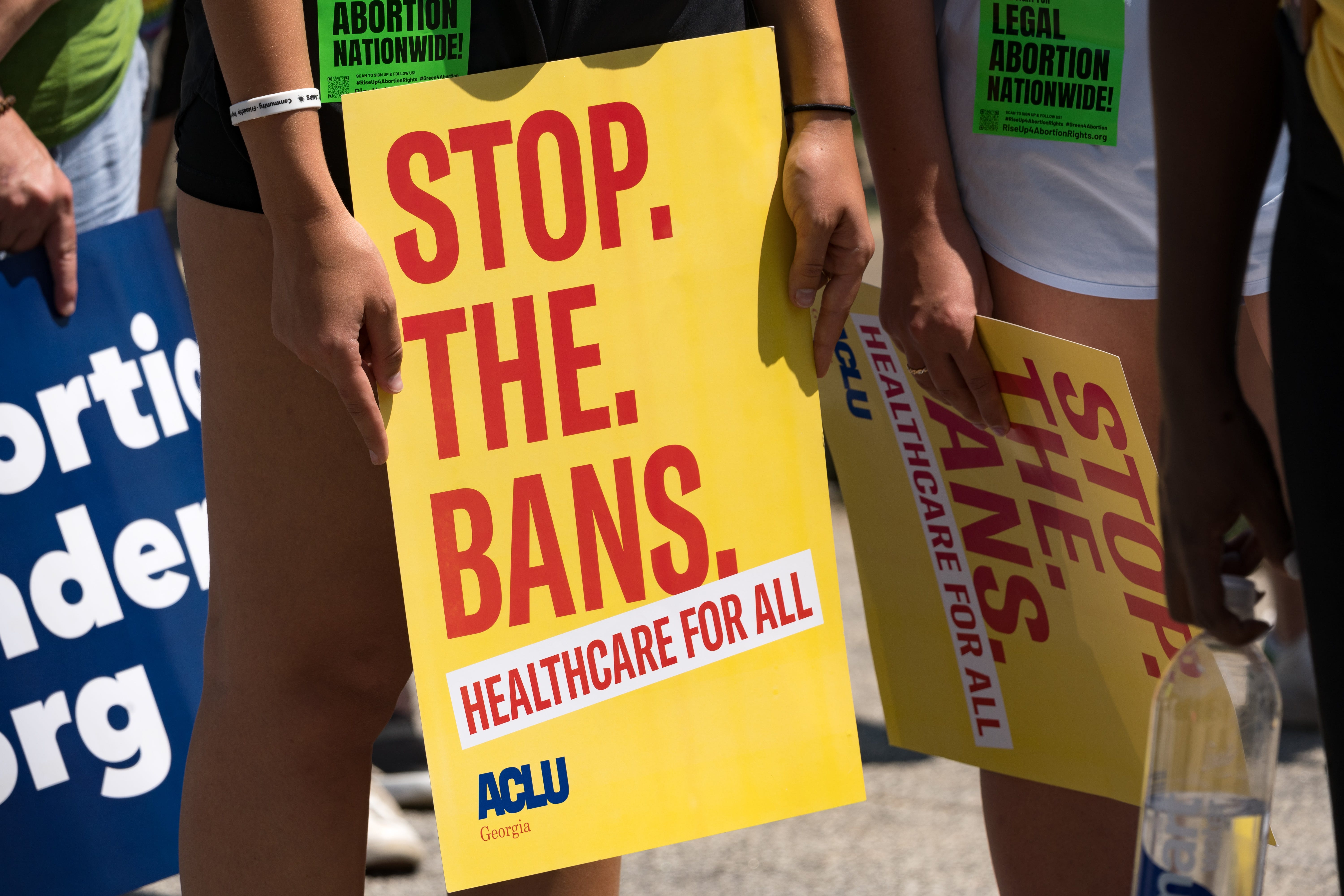 A rally for abortion rights in Atlanta in 2022.