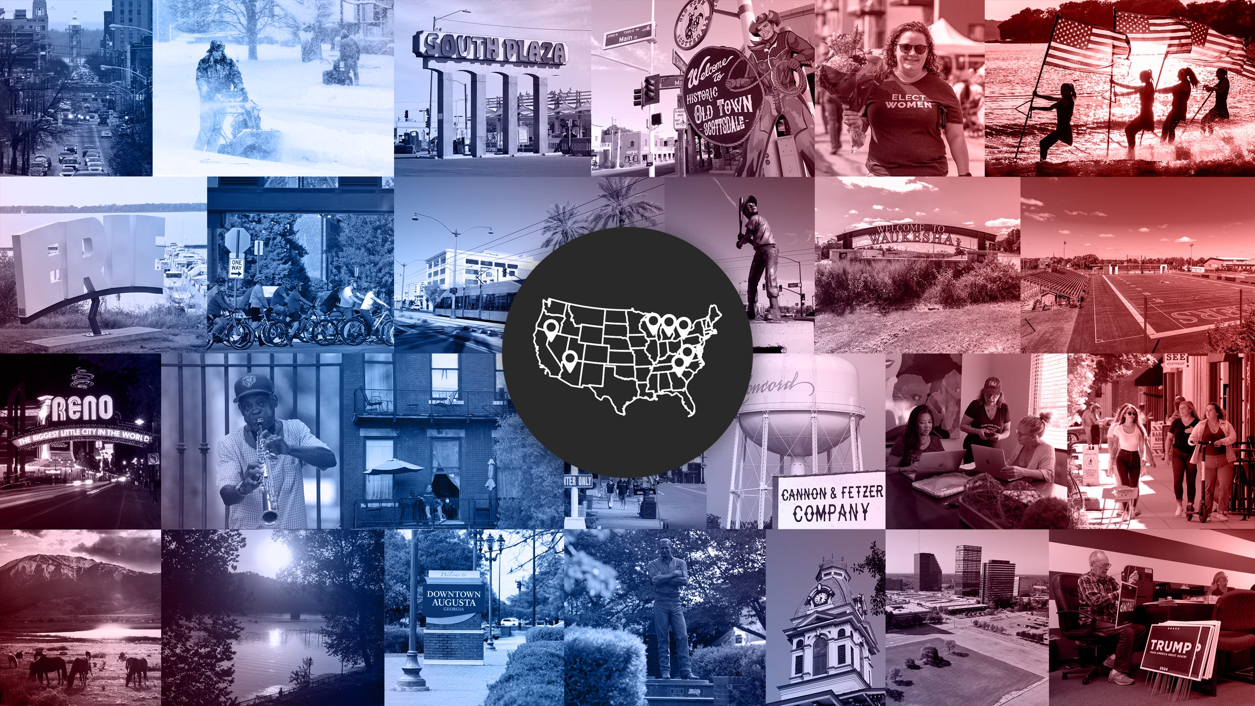 7 Counties in 7 Days: A USA TODAY Network trip across America to speak with voters and election officials about their hopes, concerns, fears and expectations for Donald Trump and Kamala Harris in an unprecedented presidential election.