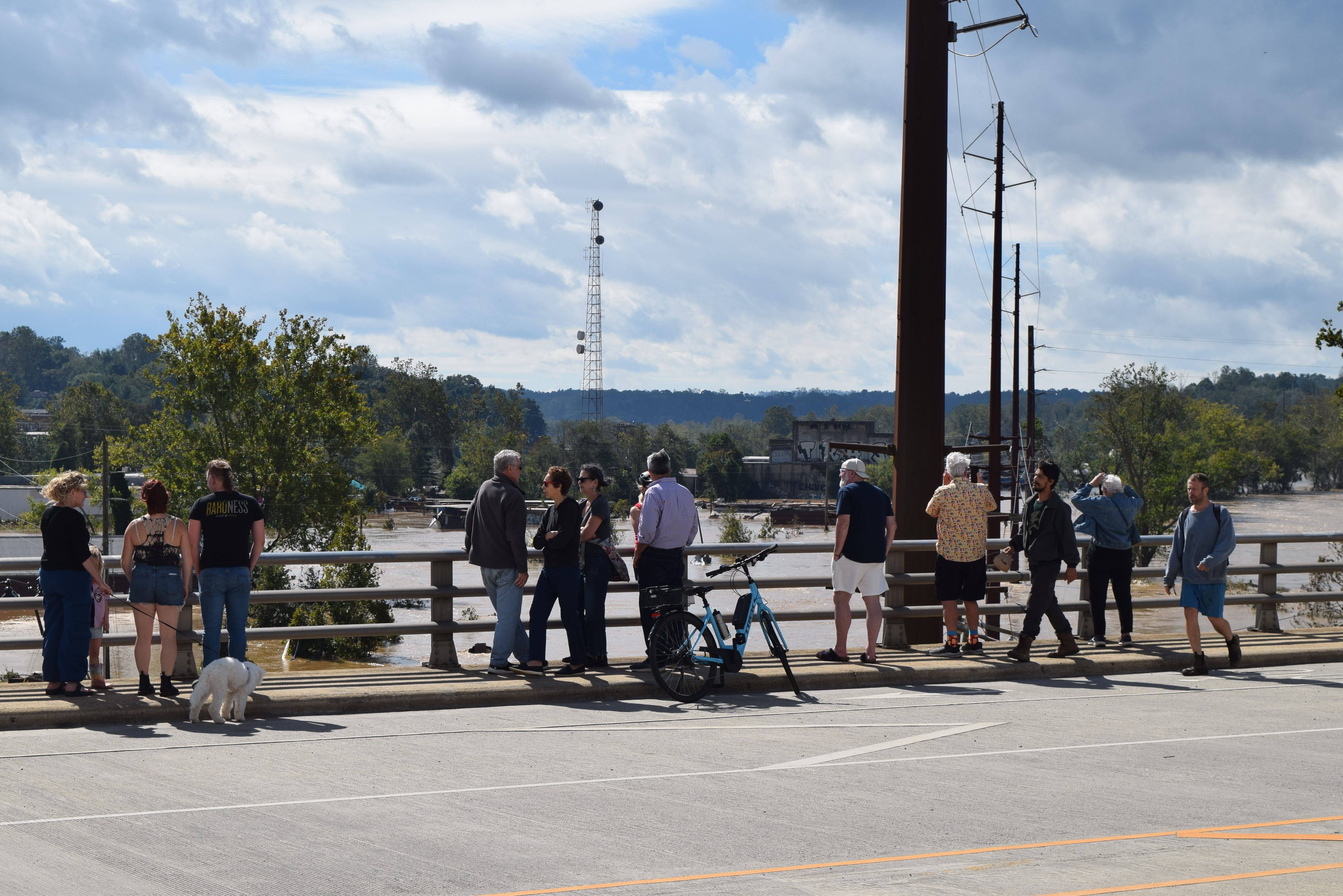 Flooding in Asheville, North Carolina destroys businesses and breweries in the River Arts