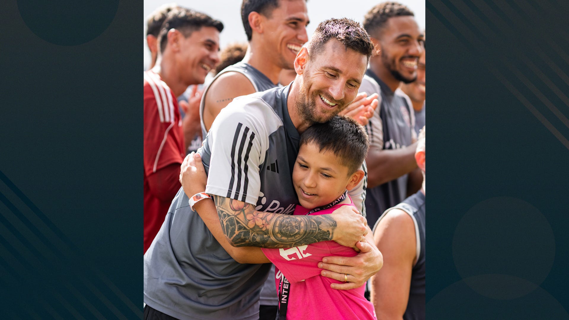 Soccer legend Leo Messi makes kids lifelong dreams come true