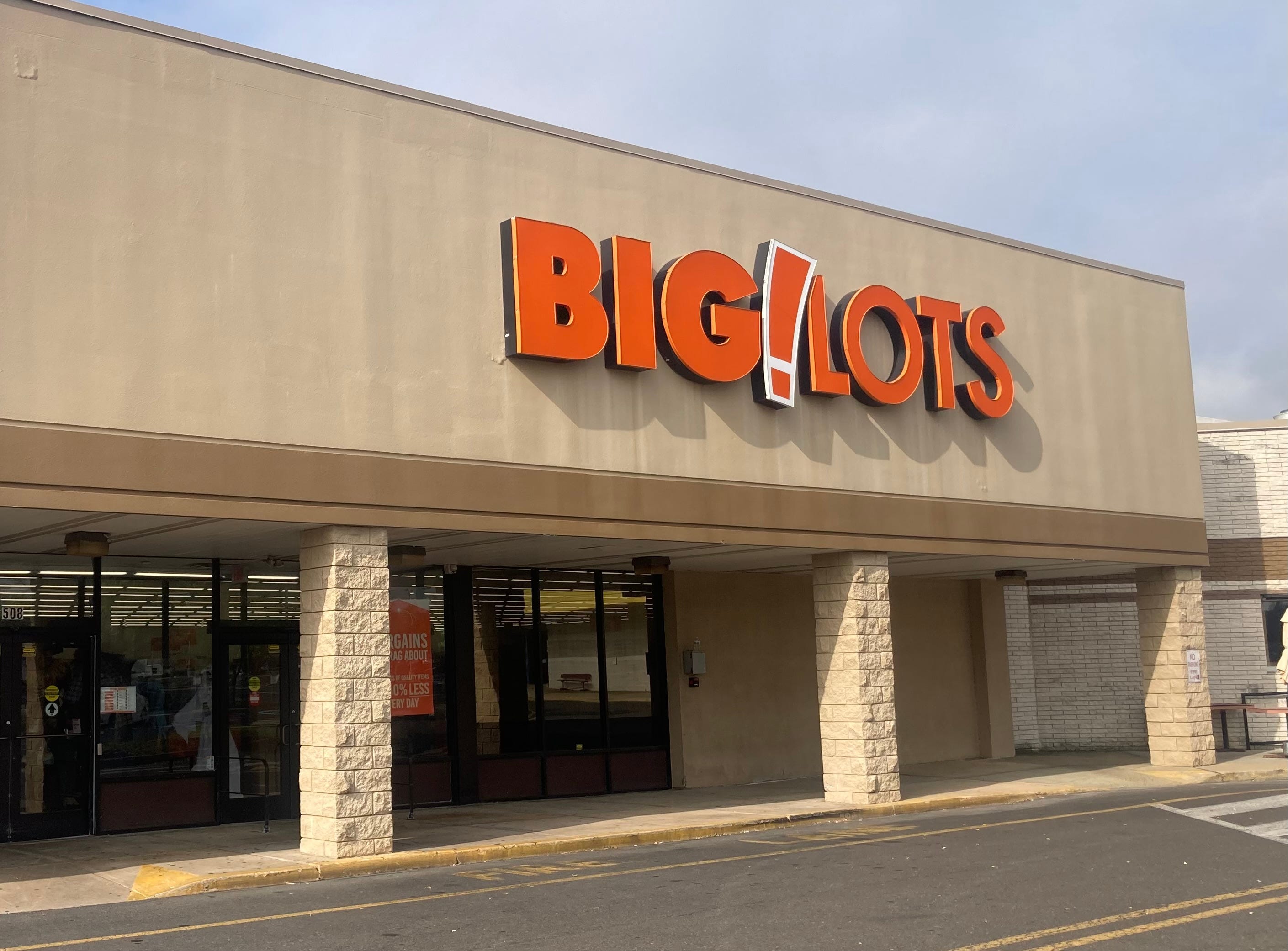 The Big Lots store in Fairless Hills. Amid company financial turmoil, it's staying open.