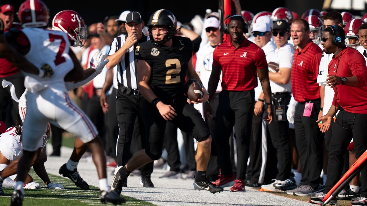 Alabama football loses to Vanderbilt: College football world reacts to ...