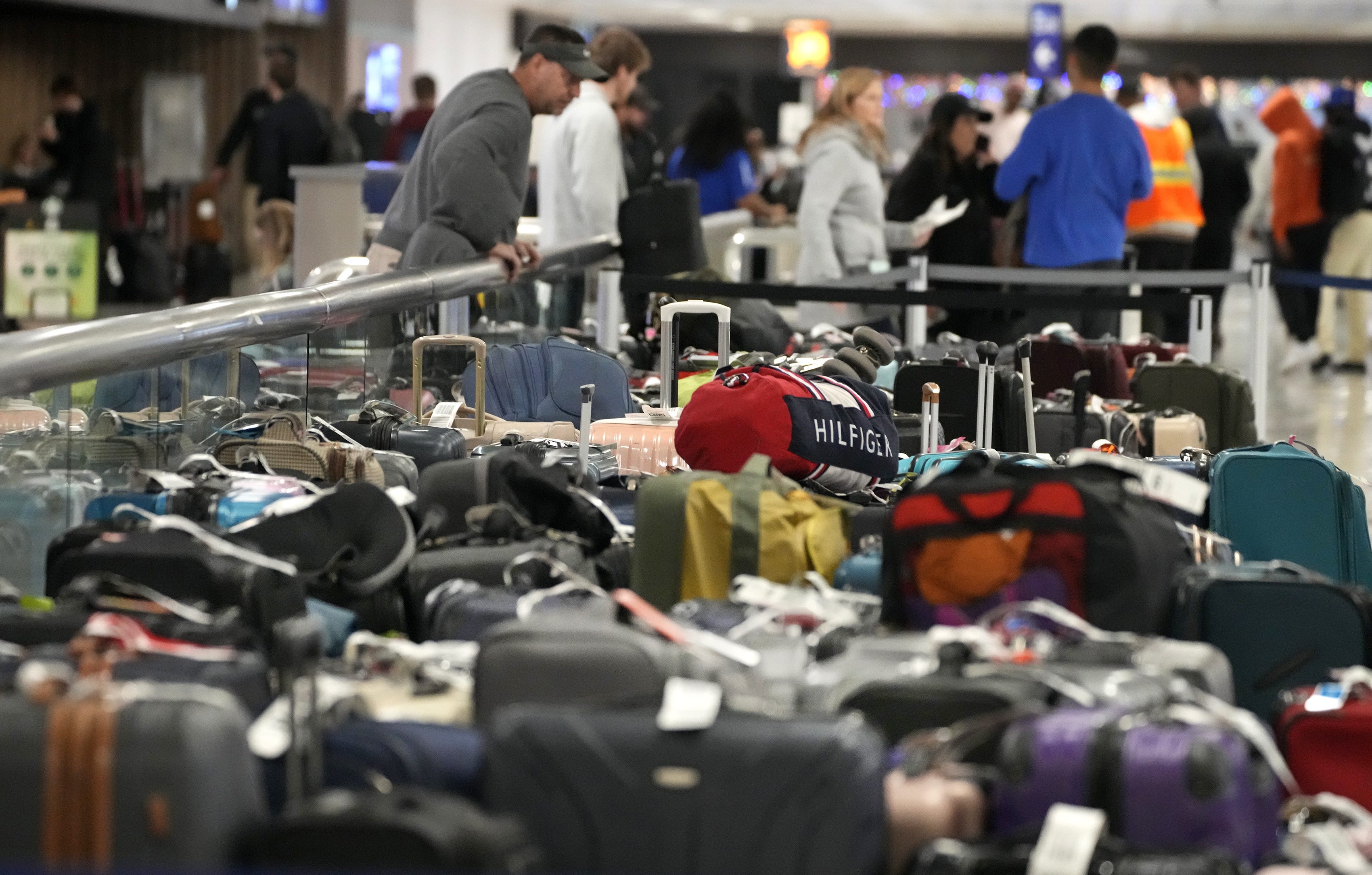 Weather delays, flight cancellations and a lot of lost luggage for Southwest customers at Phoenix Sky Harbor International Airport in Phoenix on Dec. 28, 2022.    News Weather Causing Havoc For Flights