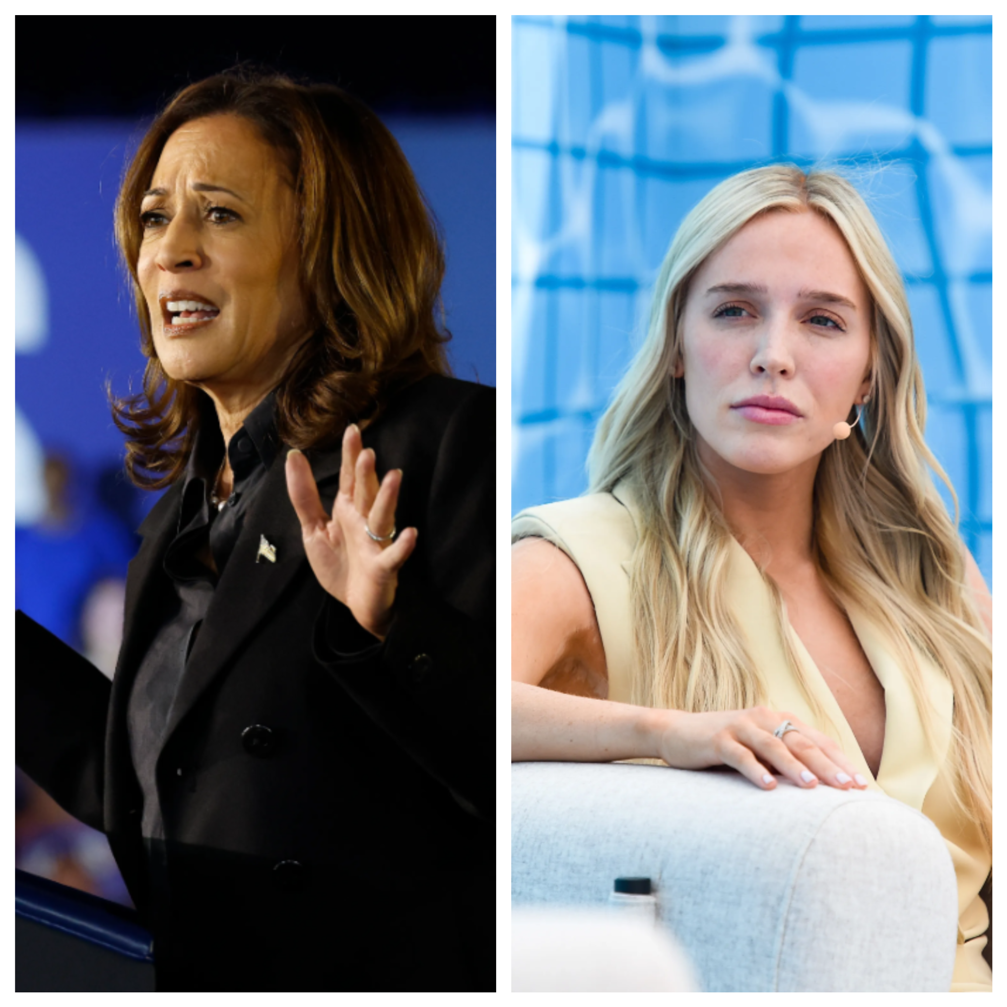 Vice President Kamala Harris was interviewed by Alex Cooper on her podcast "Call Her Daddy," one of the most popular podcasts on Spotify, to discuss women's issues before the 2024 election.