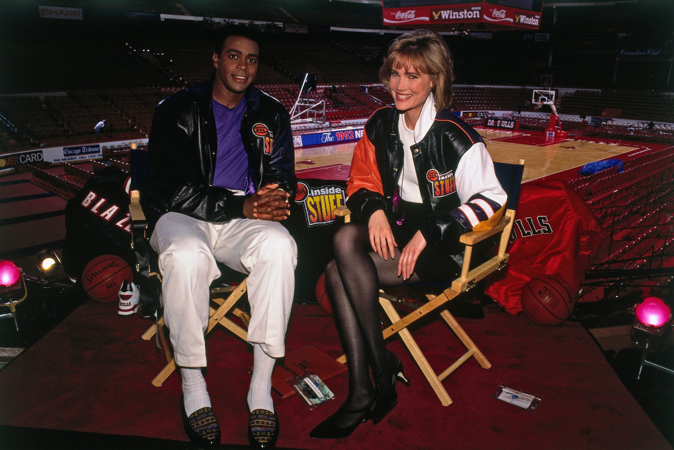 Ahmad Rashad and Willow Bay helped co-host 
