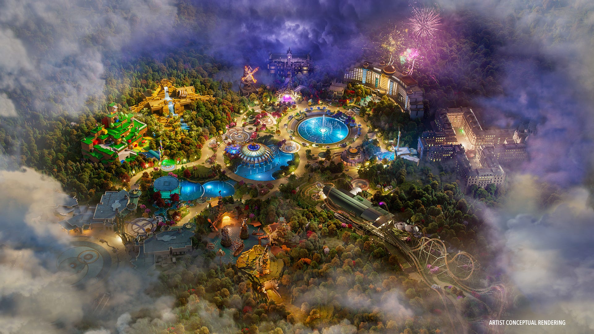 Universal Epic Universe will transport guests to five new worlds when it opens in 2025.