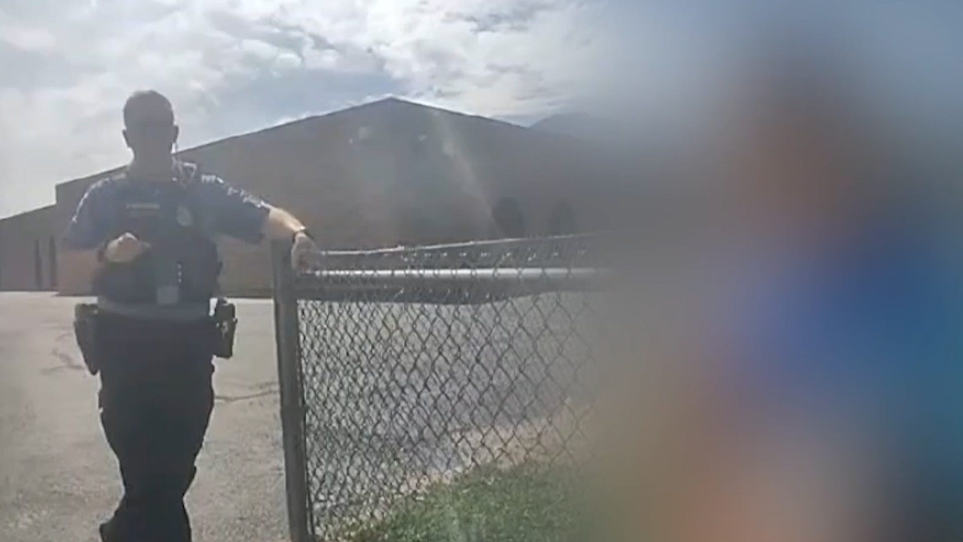 Boy runs away but finds unexpected comfort from a police officer
