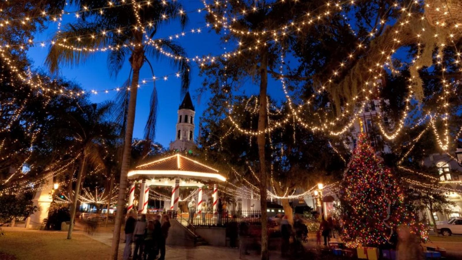 The Nights of Lights festival in St. Augustine, Florida.