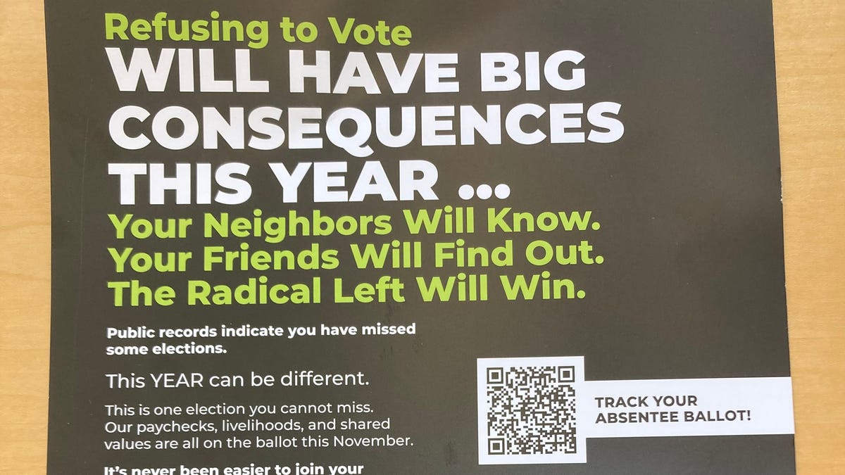 ‘Your neighbors will know:’ Mailers might scare voters, but who you vote for is private ‘Your neighbors will know:’ Mailers might scare voters, but who you vote for is private