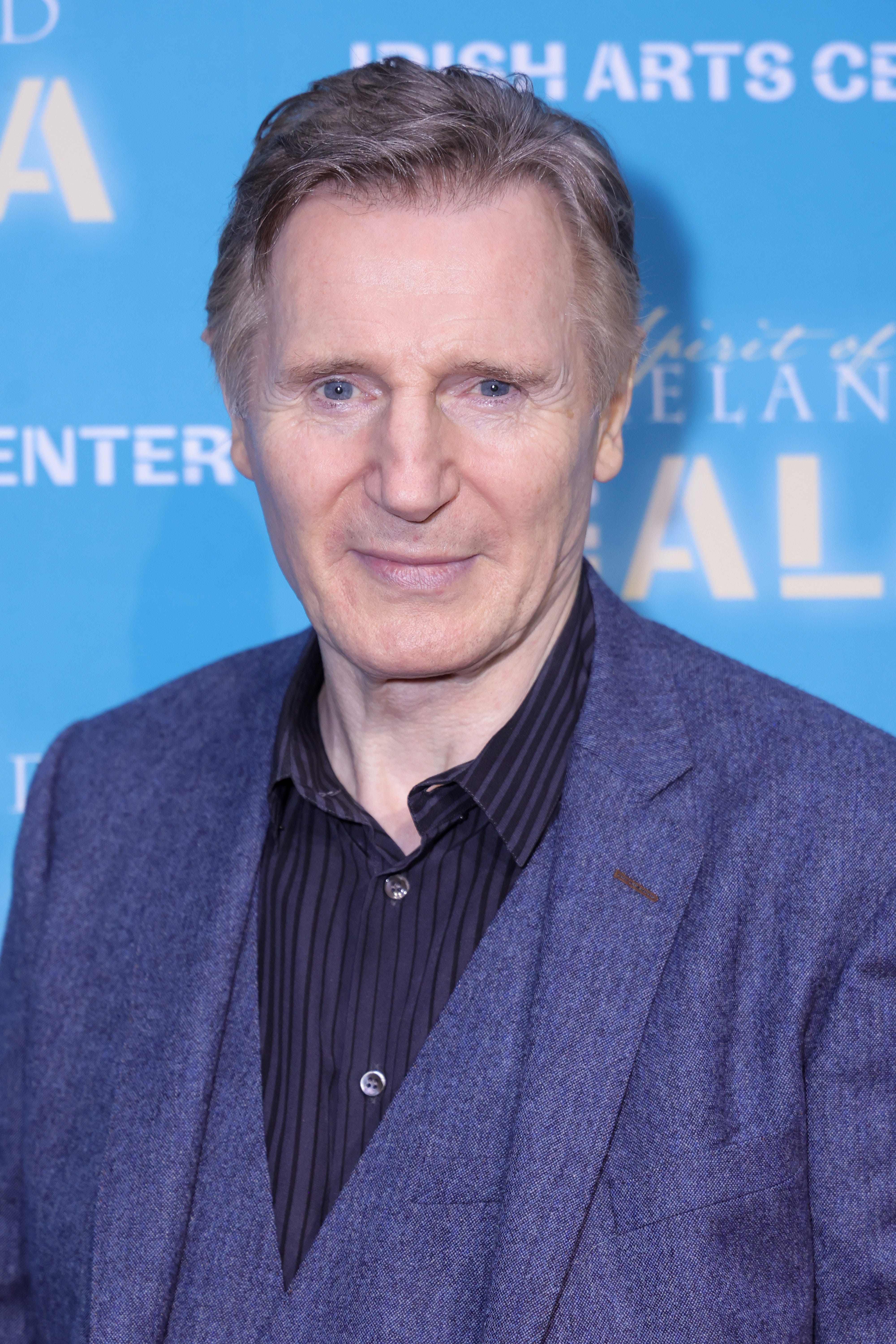 Liam Neeson attends the 2023 Spirit Of Ireland Gala at Pier Sixty at Chelsea Piers on Nov. 17, 2023, in New York City.