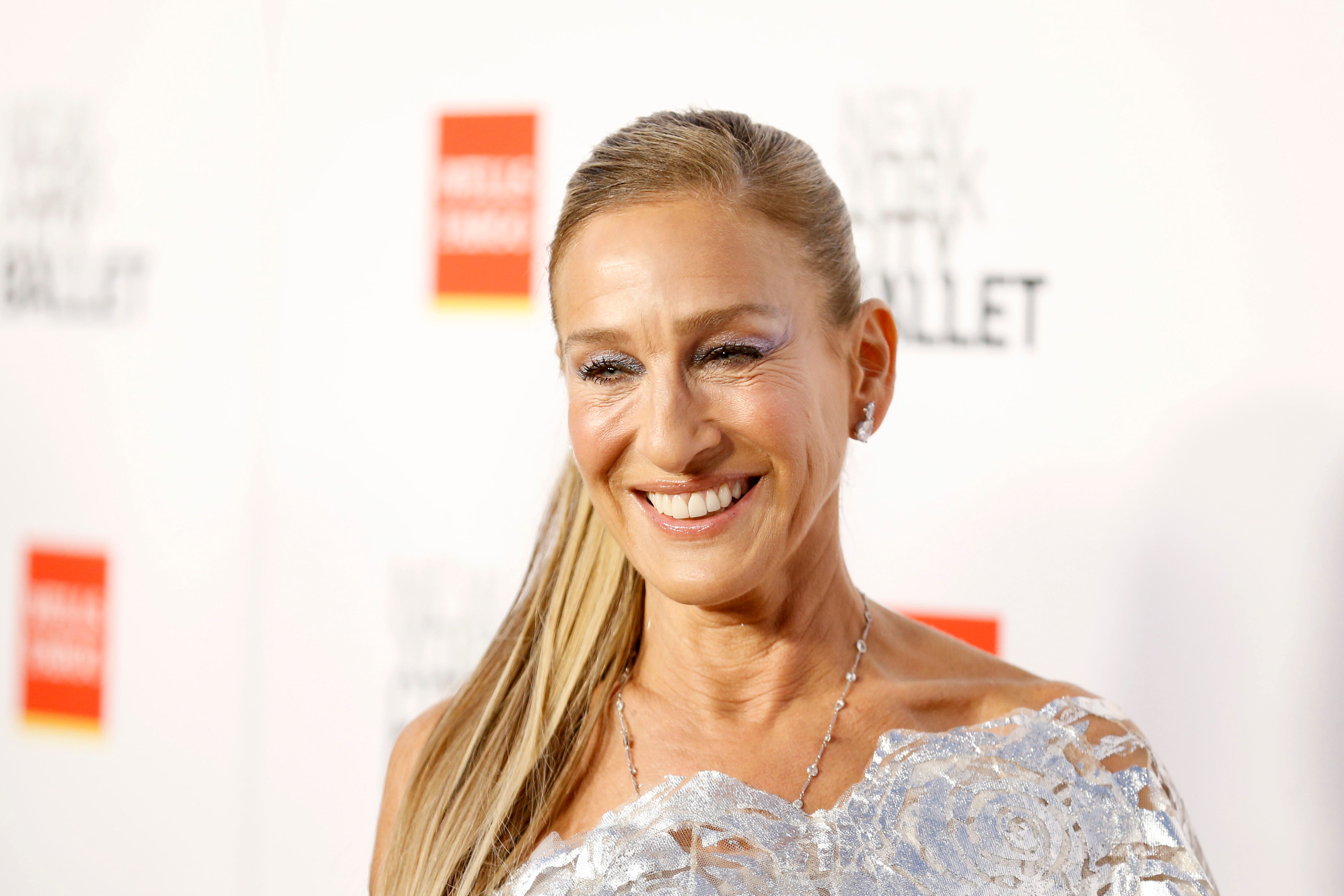 NEW YORK, NEW YORK - OCTOBER 09: Sarah Jessica Parker attends the New York City Ballet 2024 Fall Fashion Gala at David H. Koch Theater at Lincoln Center on October 09, 2024 in New York City. (Photo by John Lamparski/Getty Images) ORG XMIT: 776219363 ORIG FILE ID: 2177678450