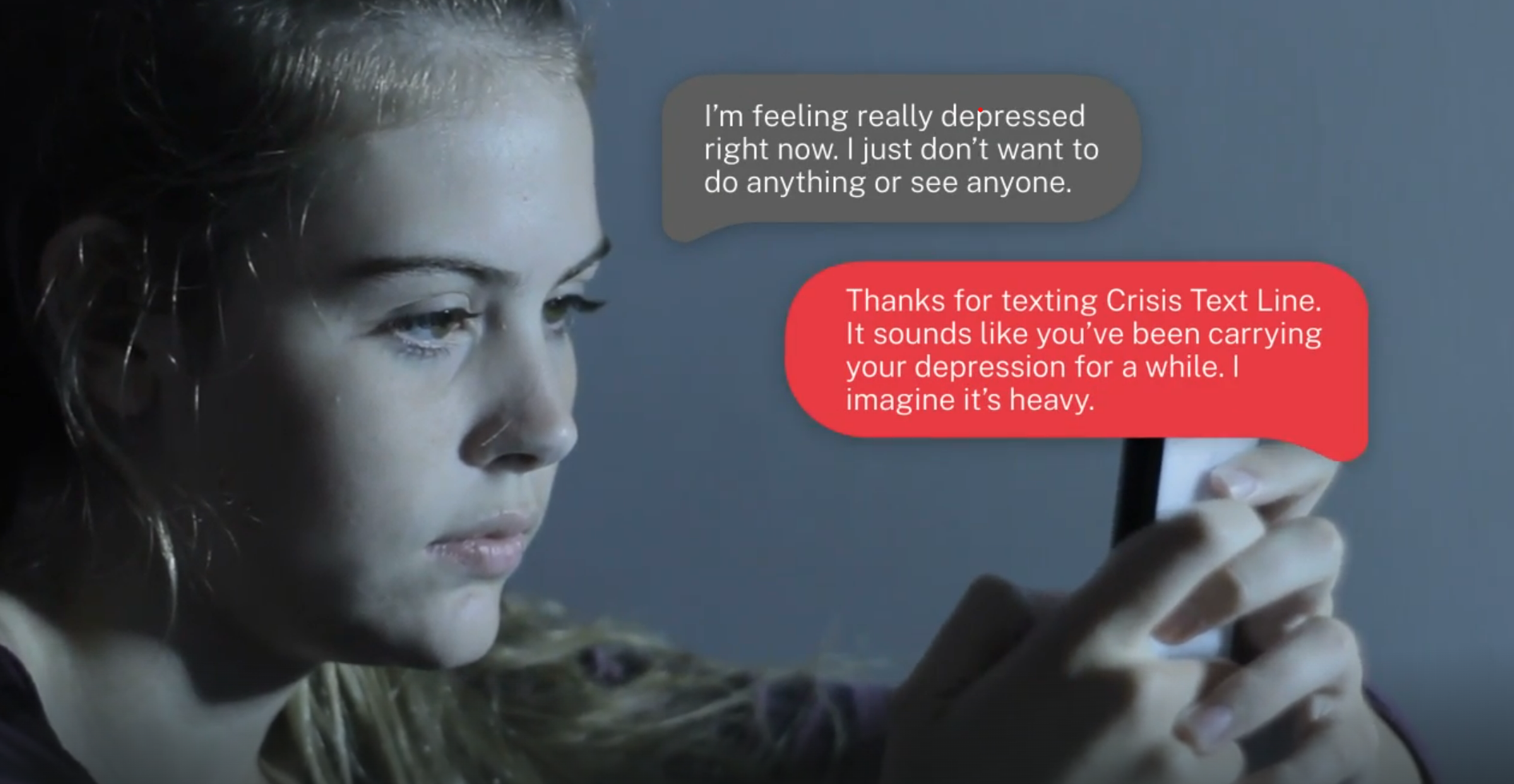 Crisis lines can help support you through feelings of sadness or uncertainty