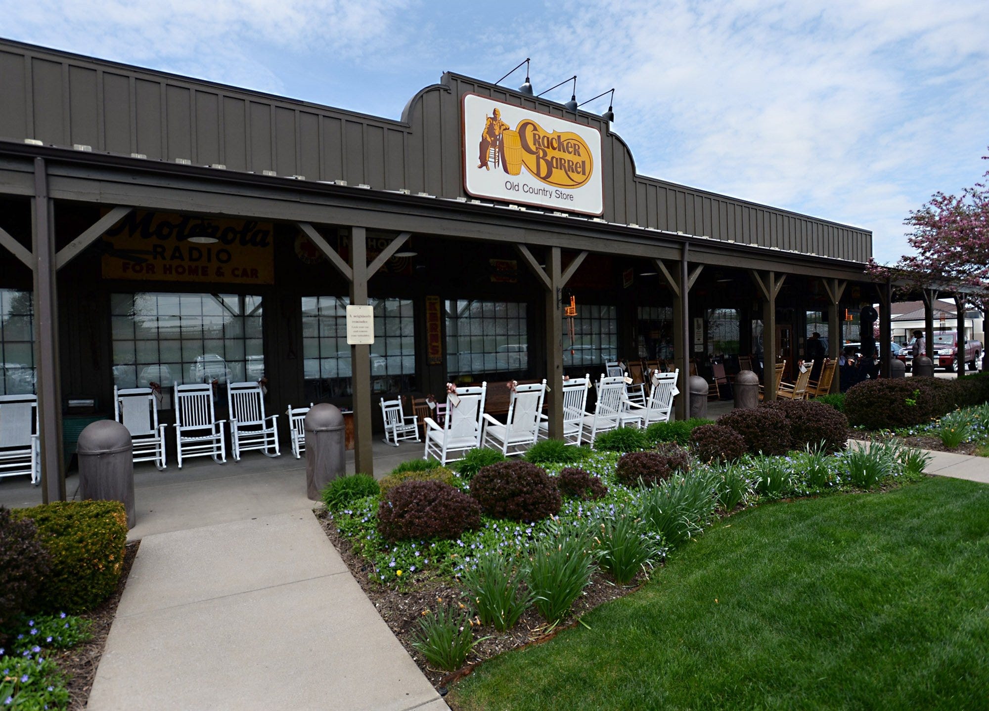 The Cracker Barrel restaurant is shown in Summit Township on May 14, 2014.