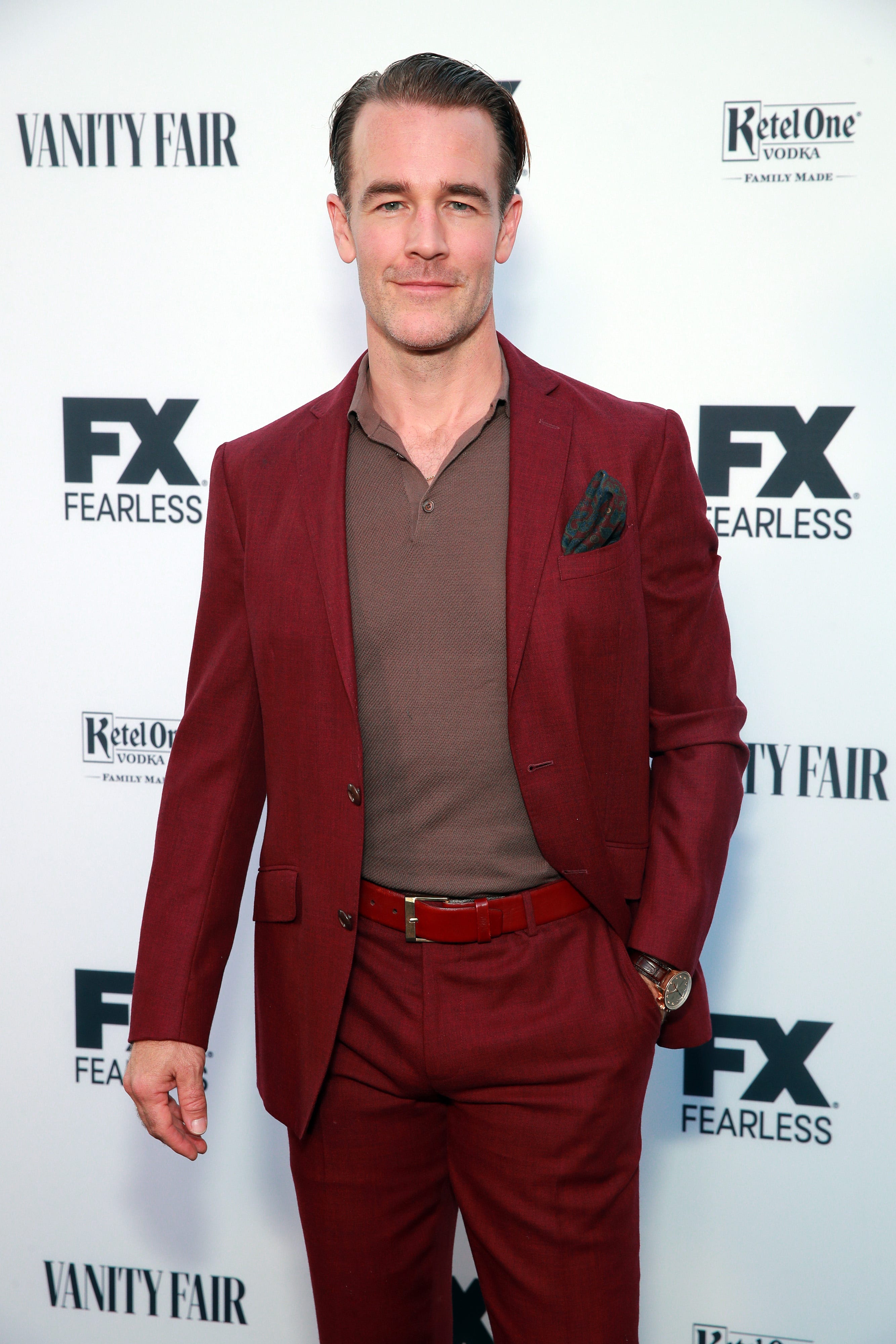CENTURY CITY, CALIFORNIA - SEPTEMBER 21: James Van Der Beek attends Vanity Fair and FX's annual Primetime Emmy Nominations Party on September 21, 2019 in Century City, California. (Photo by Rich Fury/Getty Images) ORG XMIT: 775403718 ORIG FILE ID: 1176245187