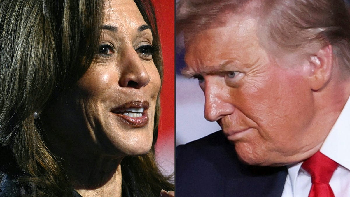 Donald Trump cruises to victory in Iowa presidential race over Kamala ...