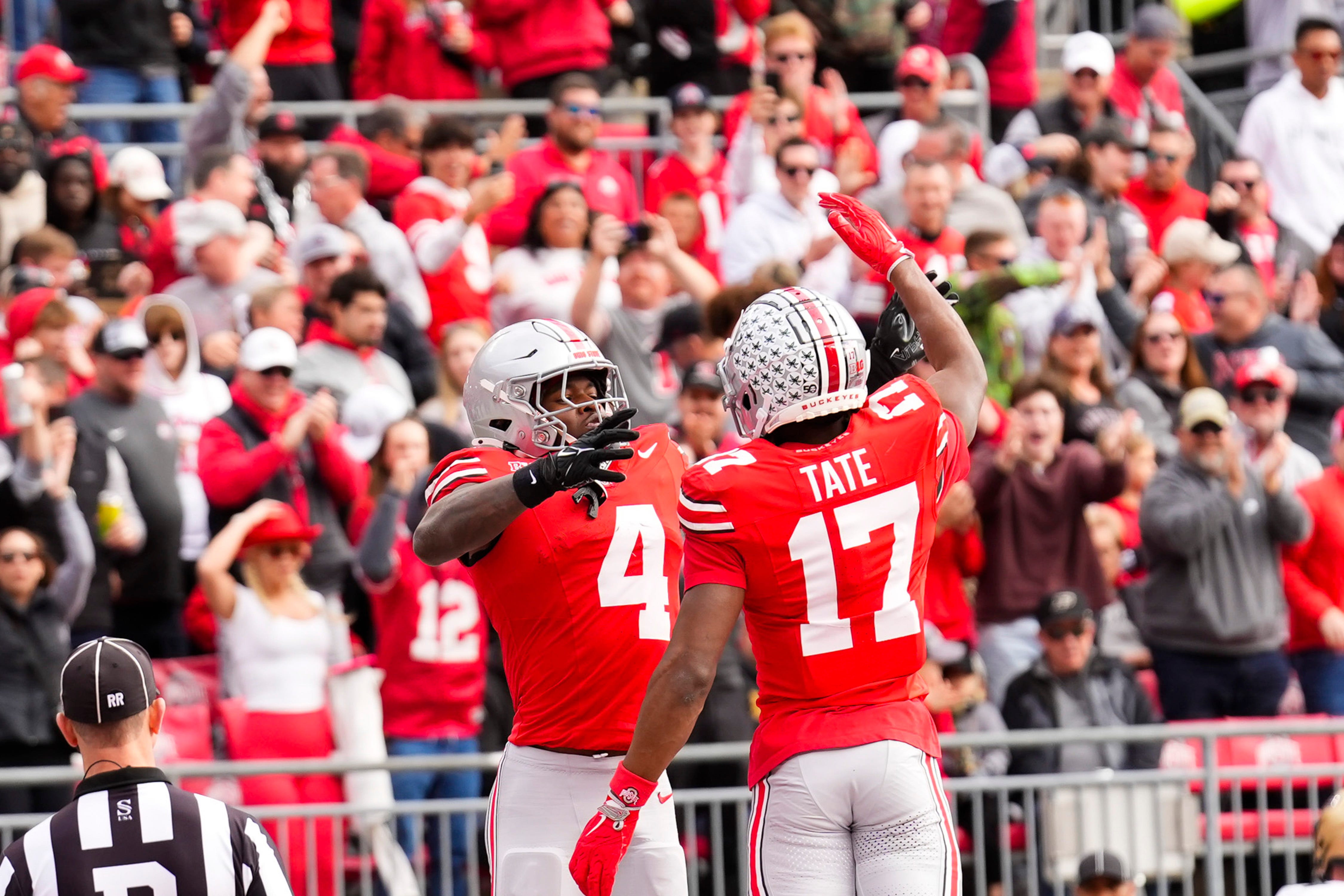 What Ohio State WRs Carnell Tate, Jeremiah Smith said about NFL draft