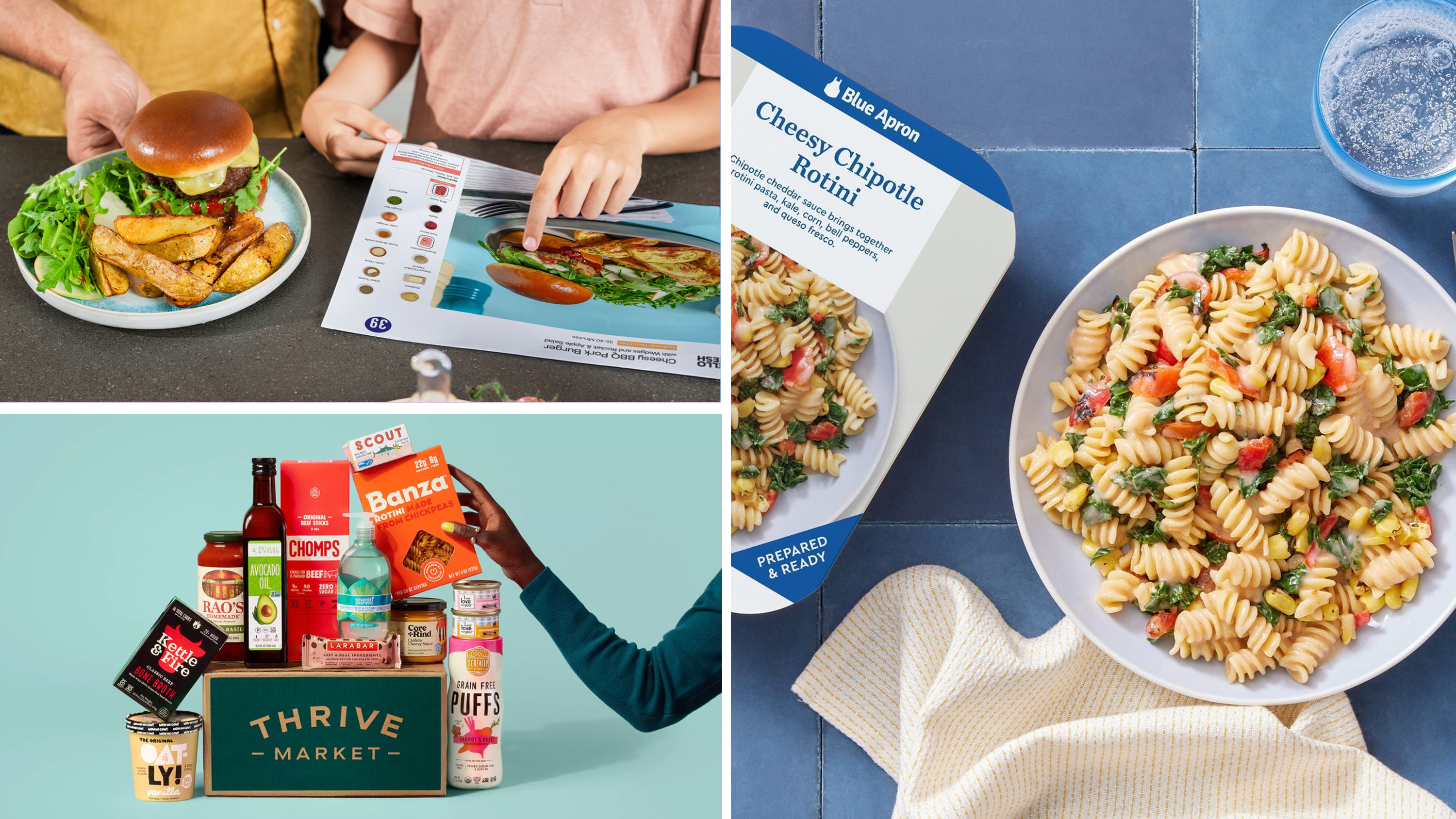 Toss your take-out menus in 2025. Check out New Year deals on meal kits, grocery delivery and health plans
