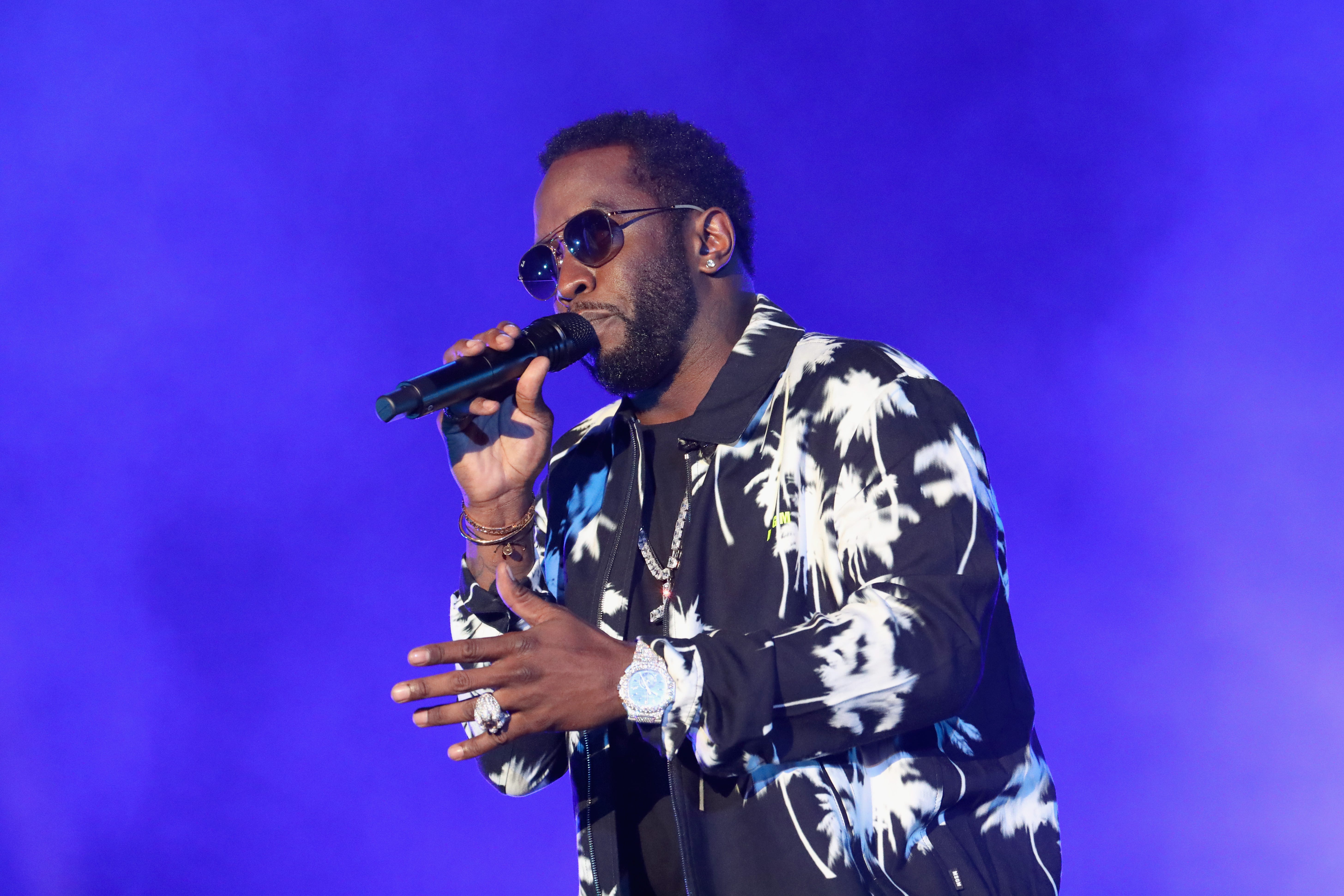 Sean "Diddy" Combs performs onstage at Something in the Water — Day 2 on April 27, 2019, in Virginia Beach City.