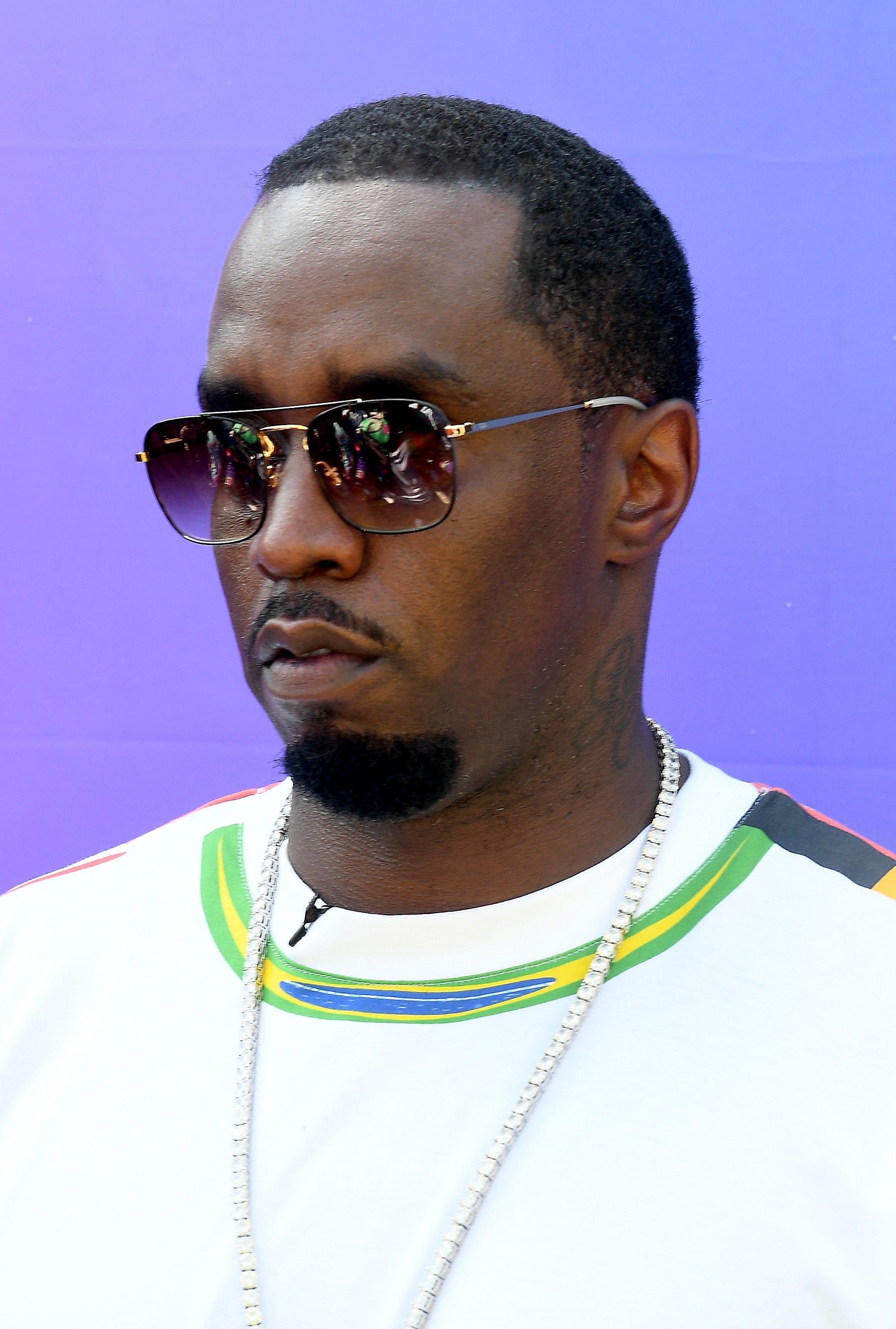 Sean "Diddy" Combs attends day 1 of the REVOLT x AT&T three-day summit In Los Angeles — Day 1 at Magic Box on Oct. 25, 2019, in Los Angeles.