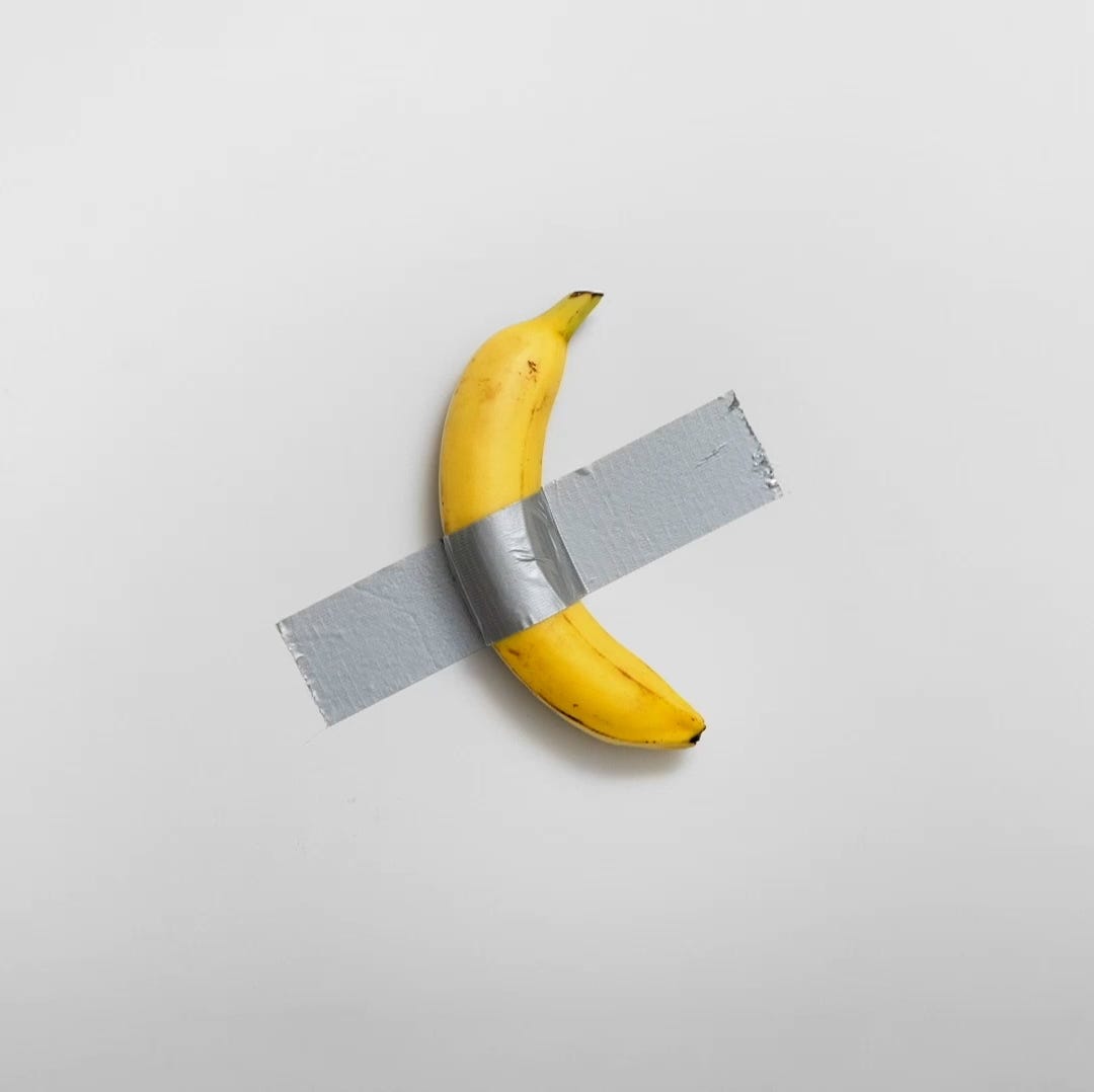 Crypto businessman buys duct-taped banana art for $6.2 million and plans to  eat it