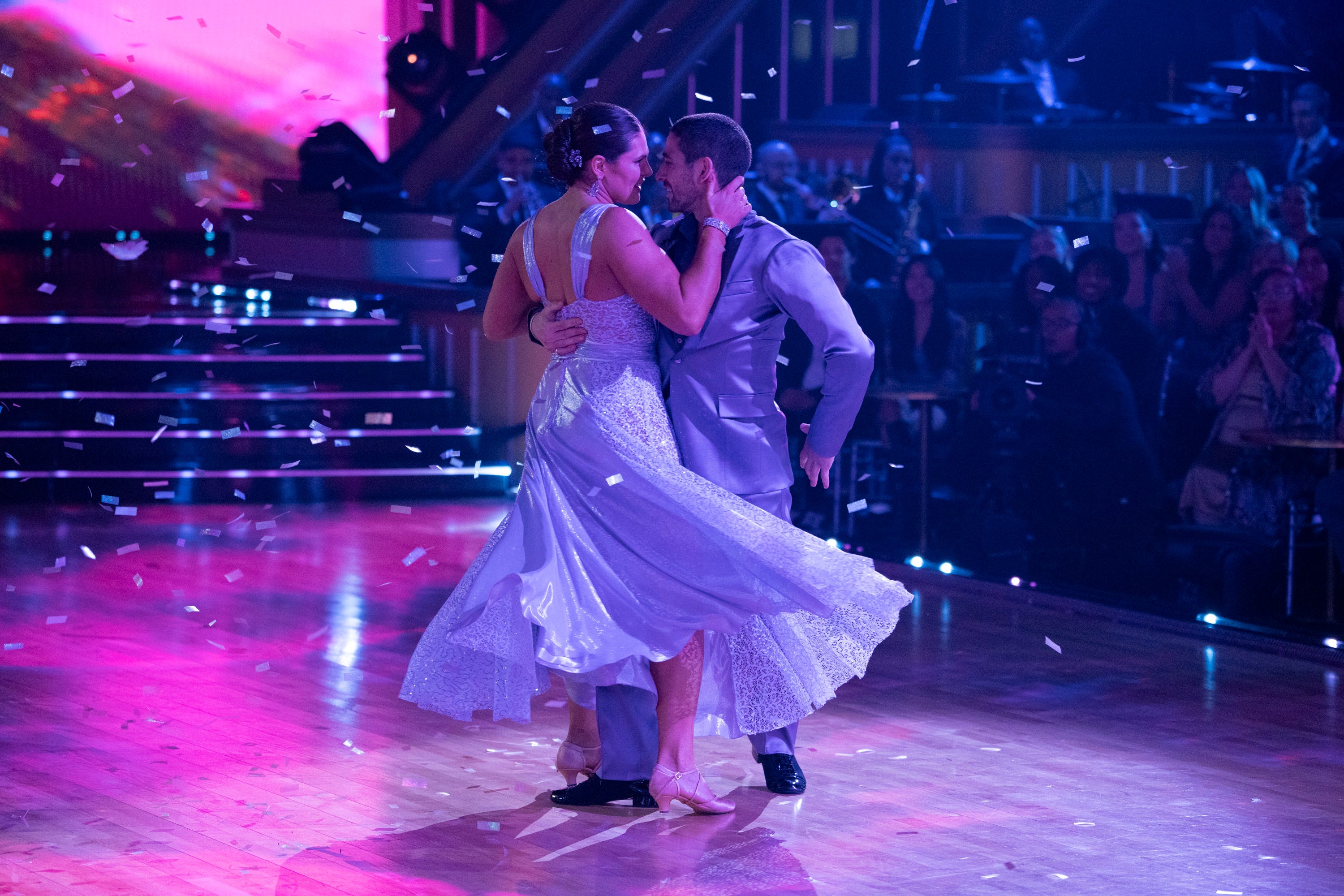 Ilona Maher and Alan Bersten during the season 33 penultimate episode of "Dancing with the Stars."