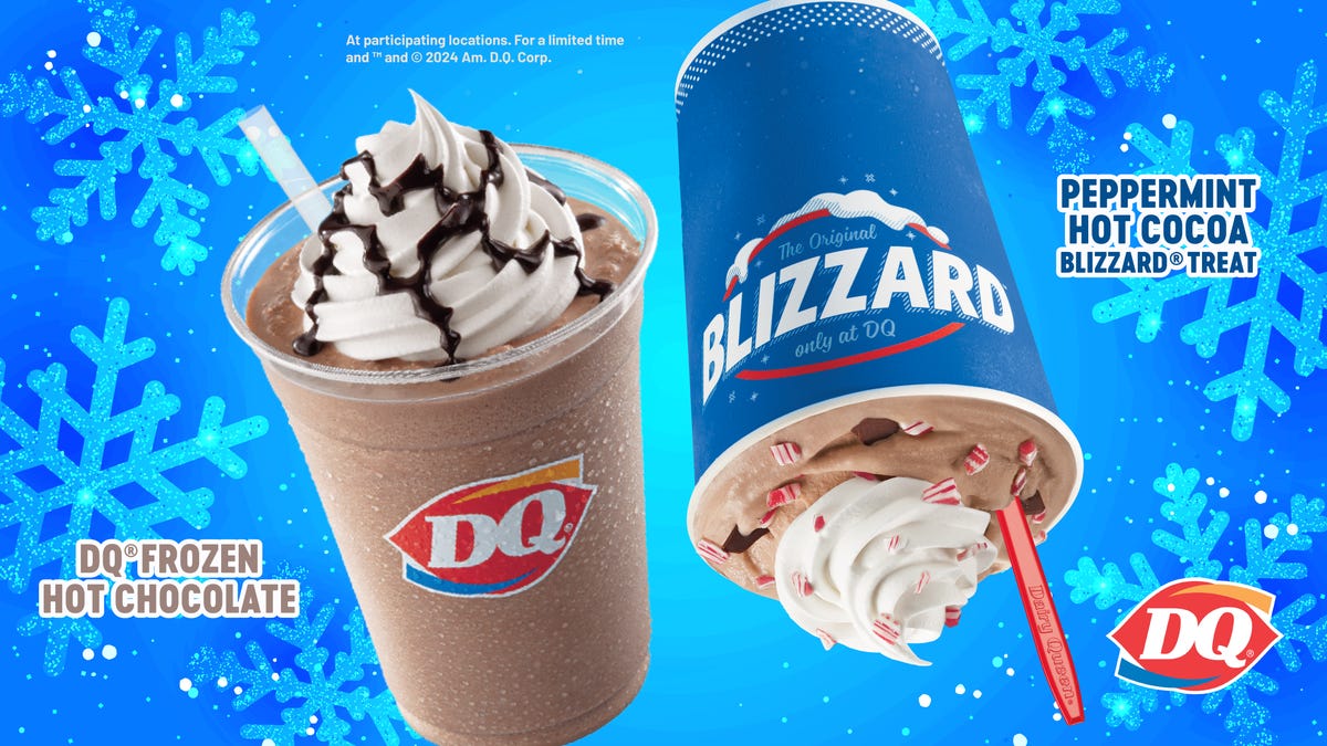 Dairy Queen brings back festive treats for holiday season: Where to find ...