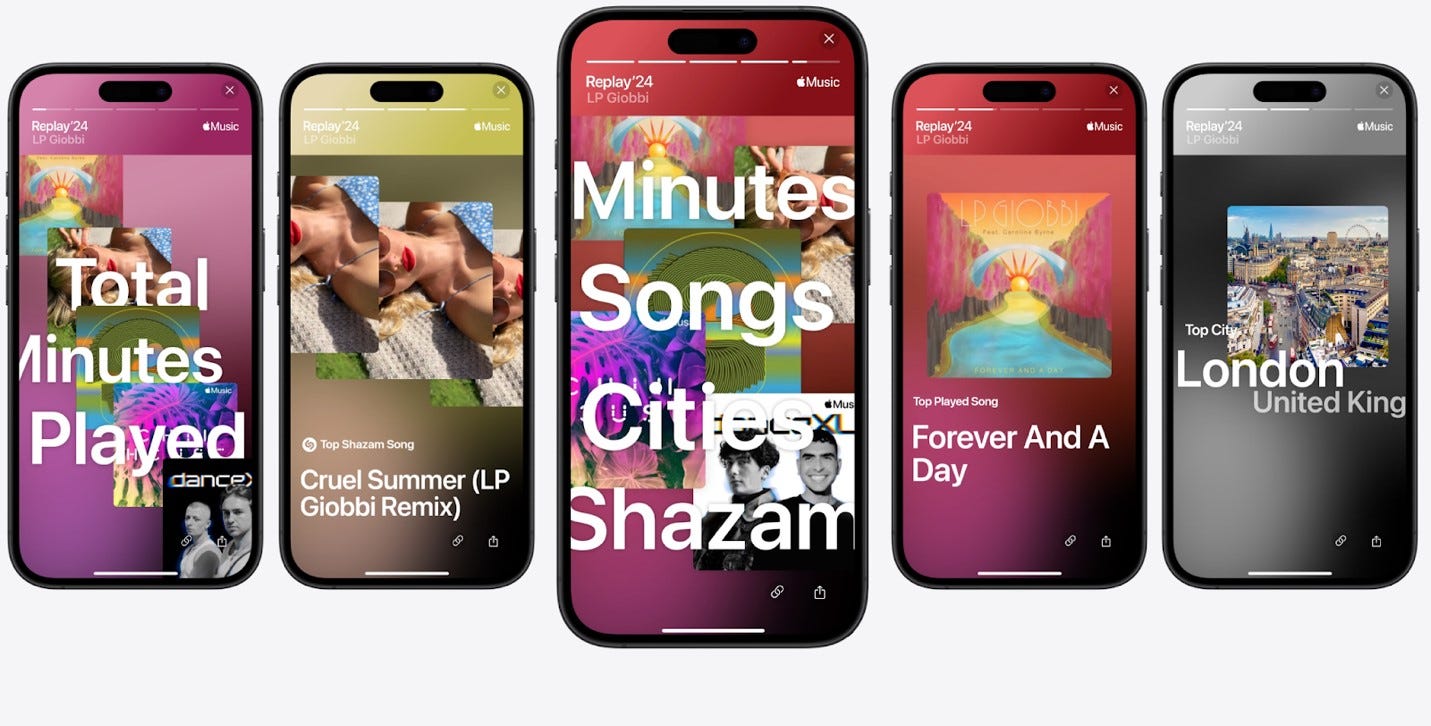 Apple Music Replay 2024 is here.