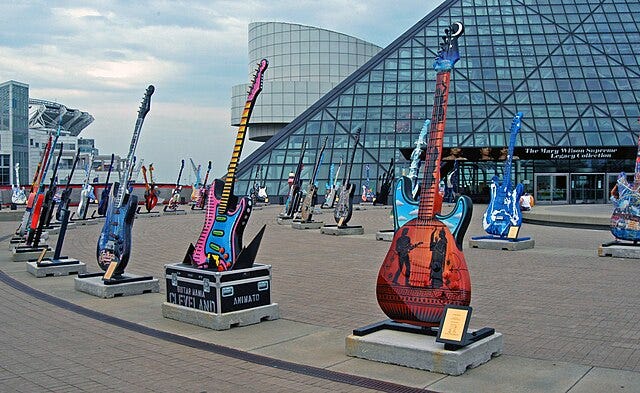 The Rock and Roll Hall of Fame is worth a visit, even for those who aren't rock fans.